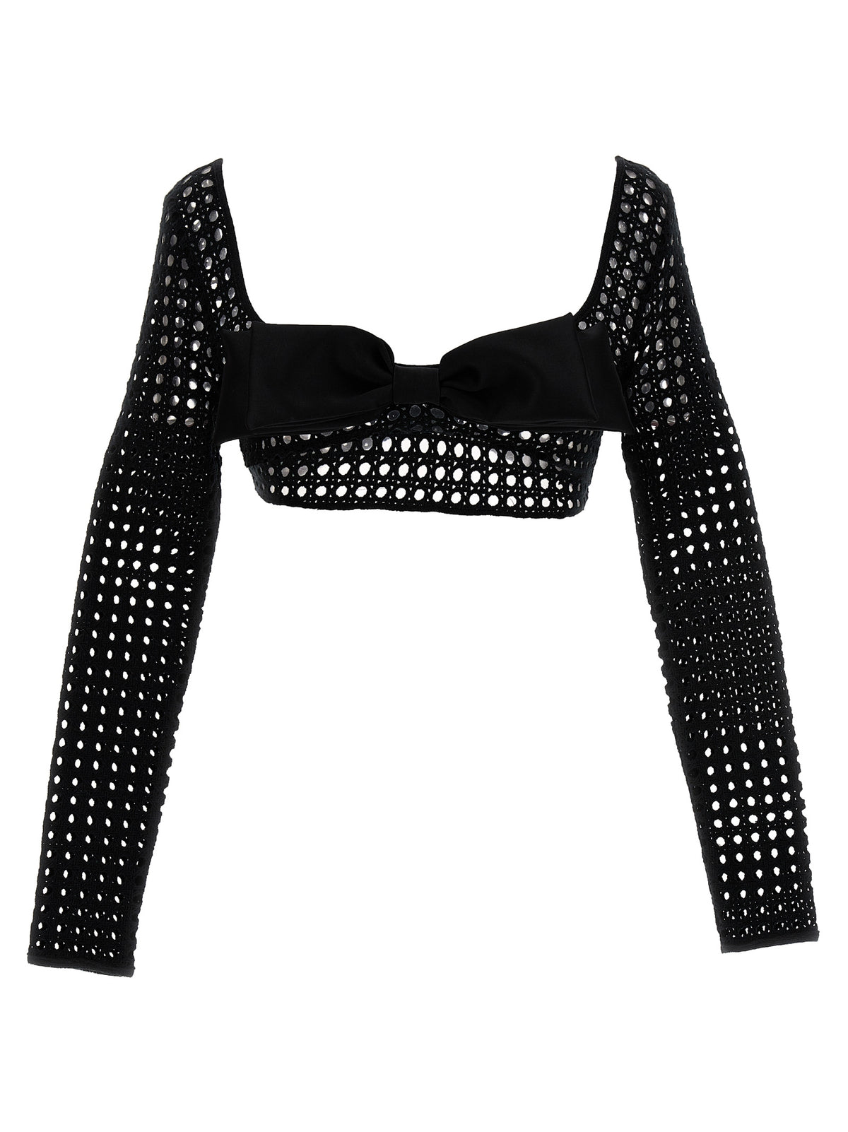 Giambattista Valli Black Polyester Blouse