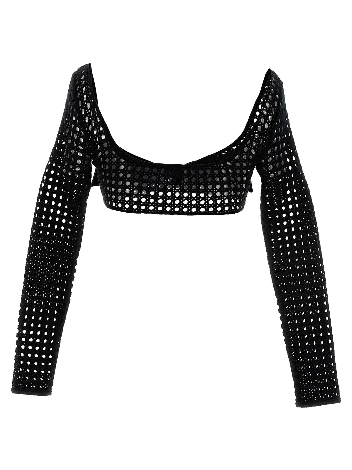 Giambattista Valli Black Polyester Blouse