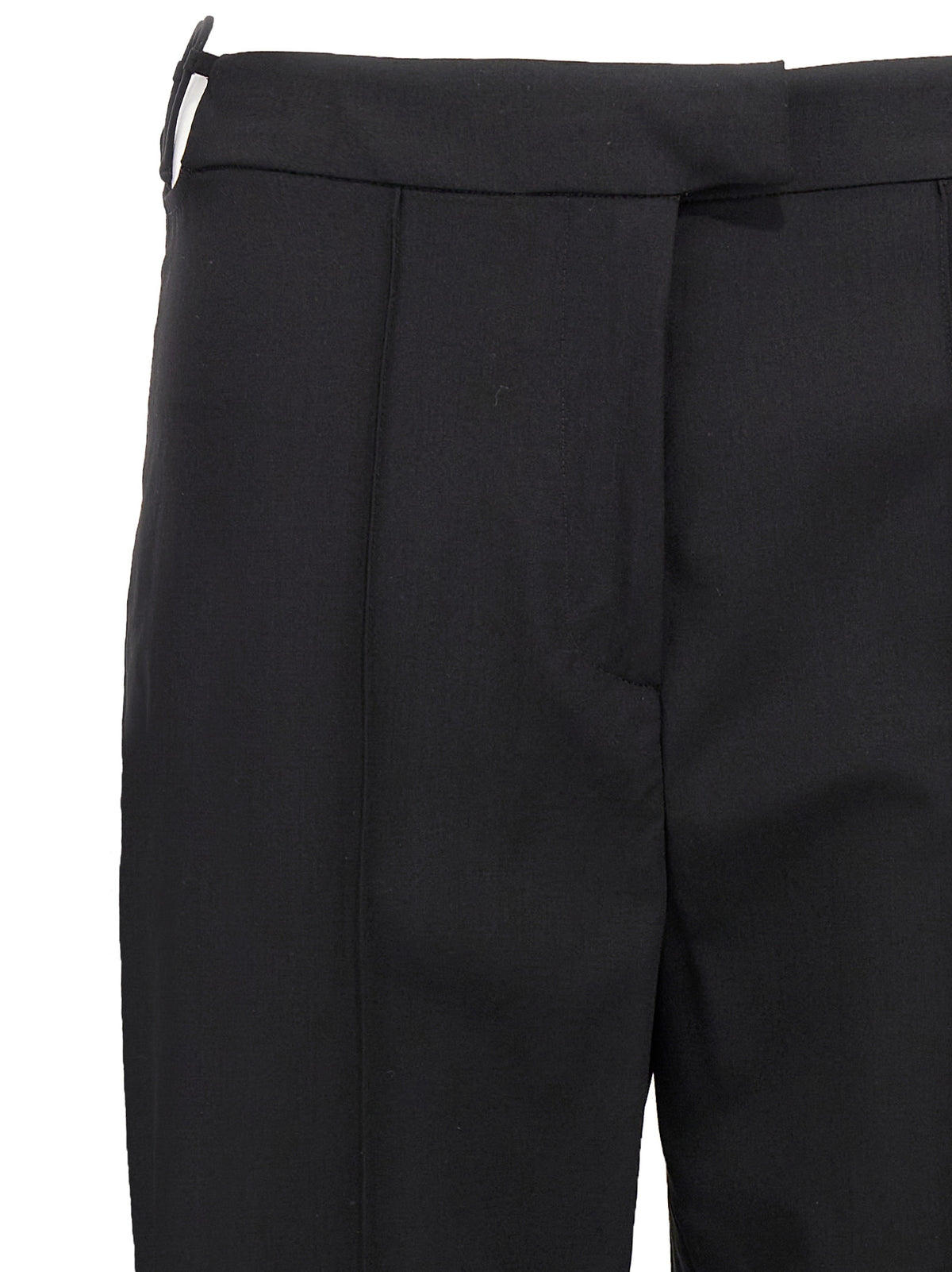 Nensi Dojaka Black Virgin Wool Dress Pants