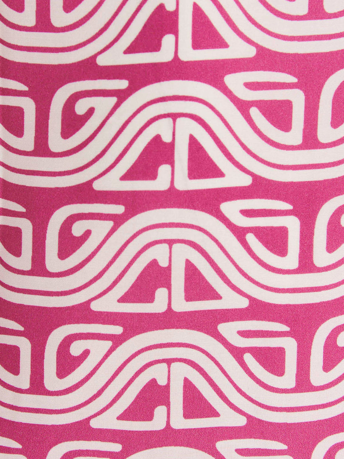 GCDS Fuchsia Viscose Blouse