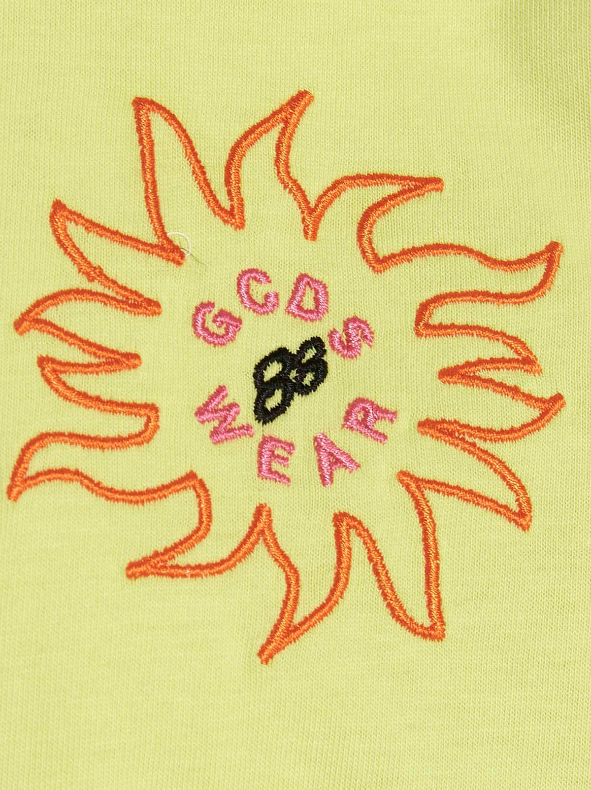 GCDS Bicolor Cotton T-Shirt