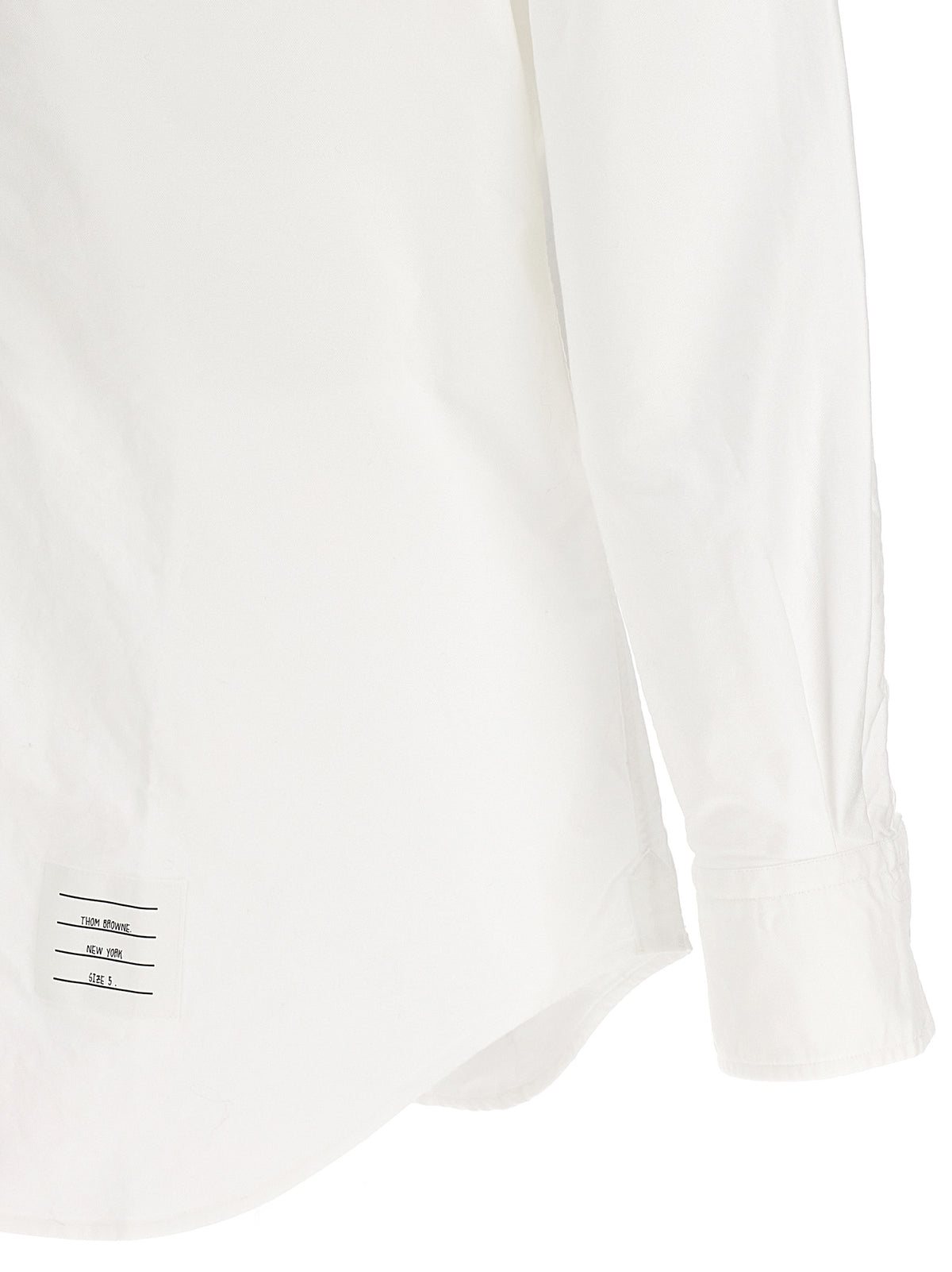 Thom Browne White Cotton Blouse