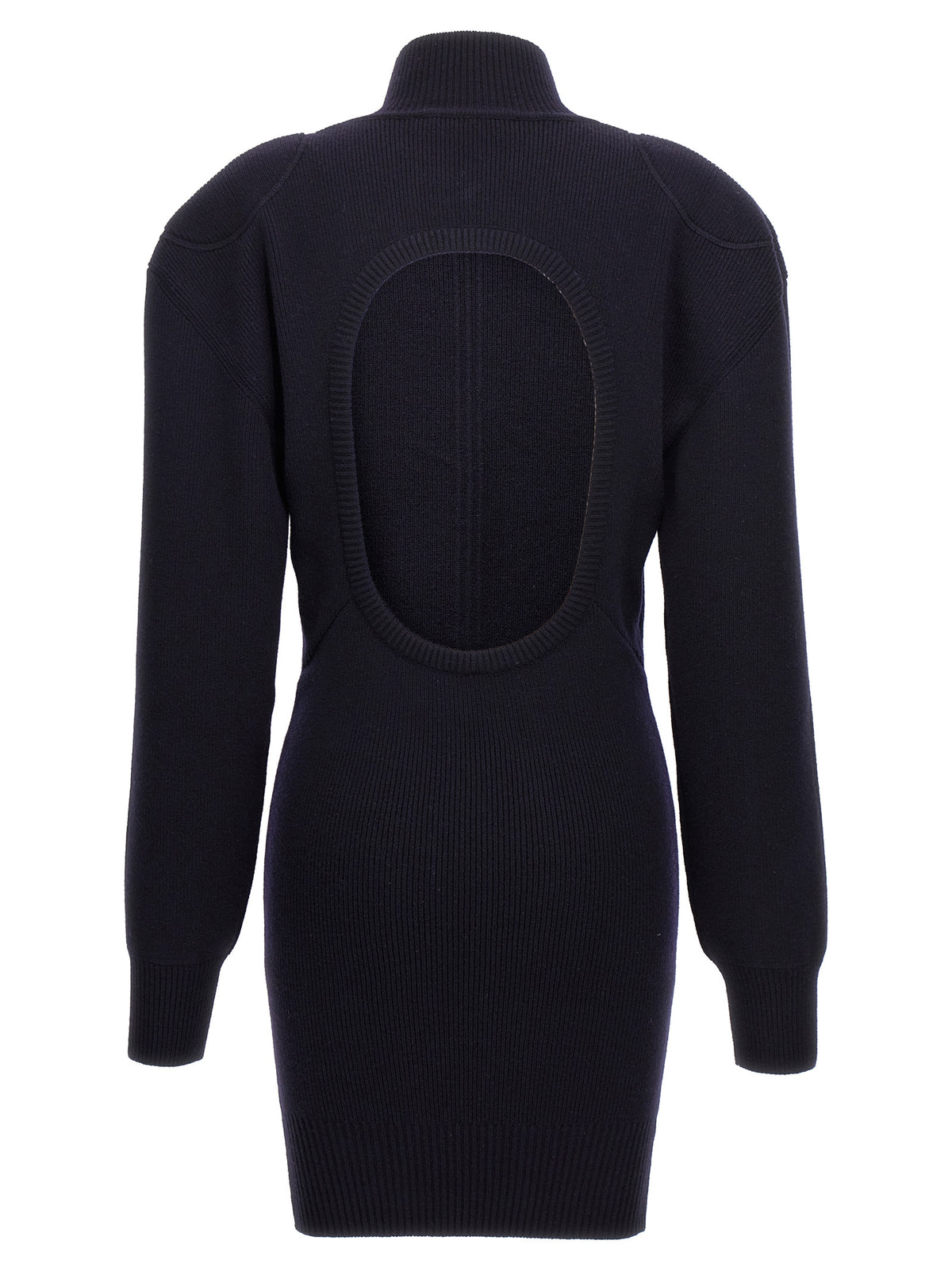 Stella McCartney Blue Wool Midi Dress