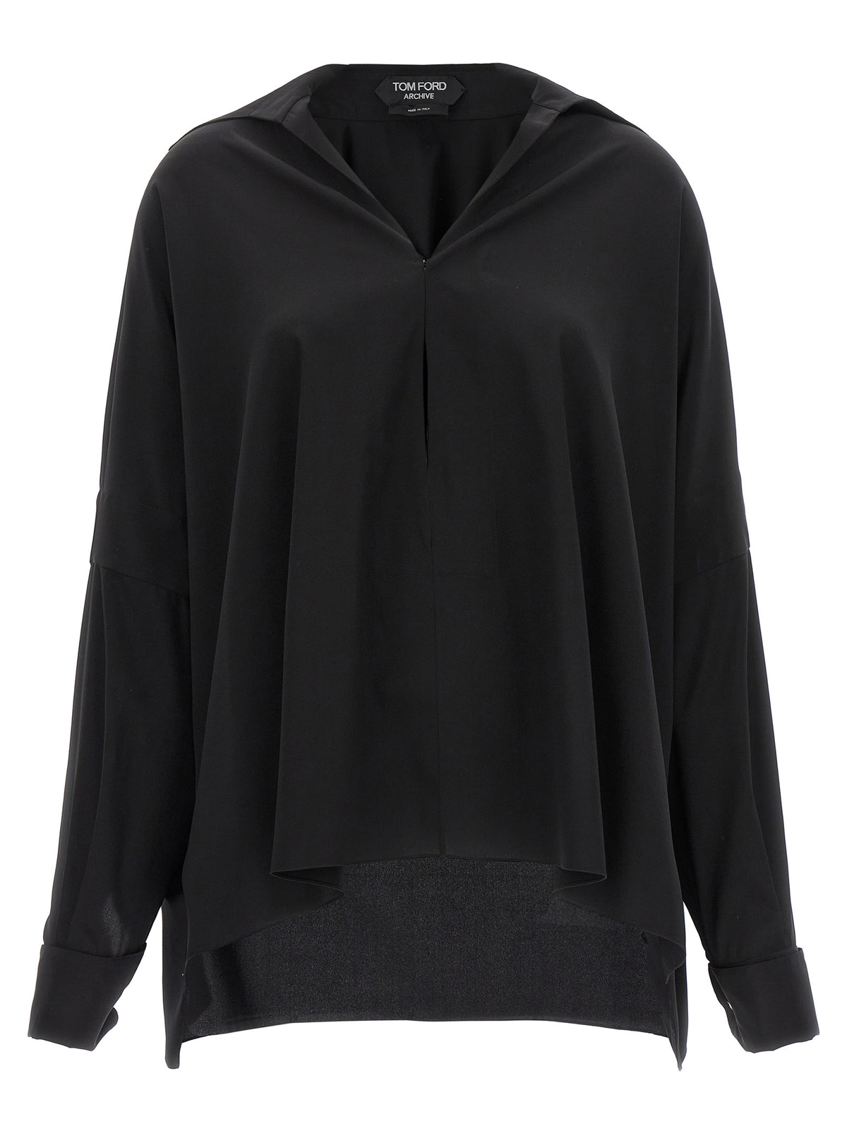 Tom Ford Black Silk Blouse