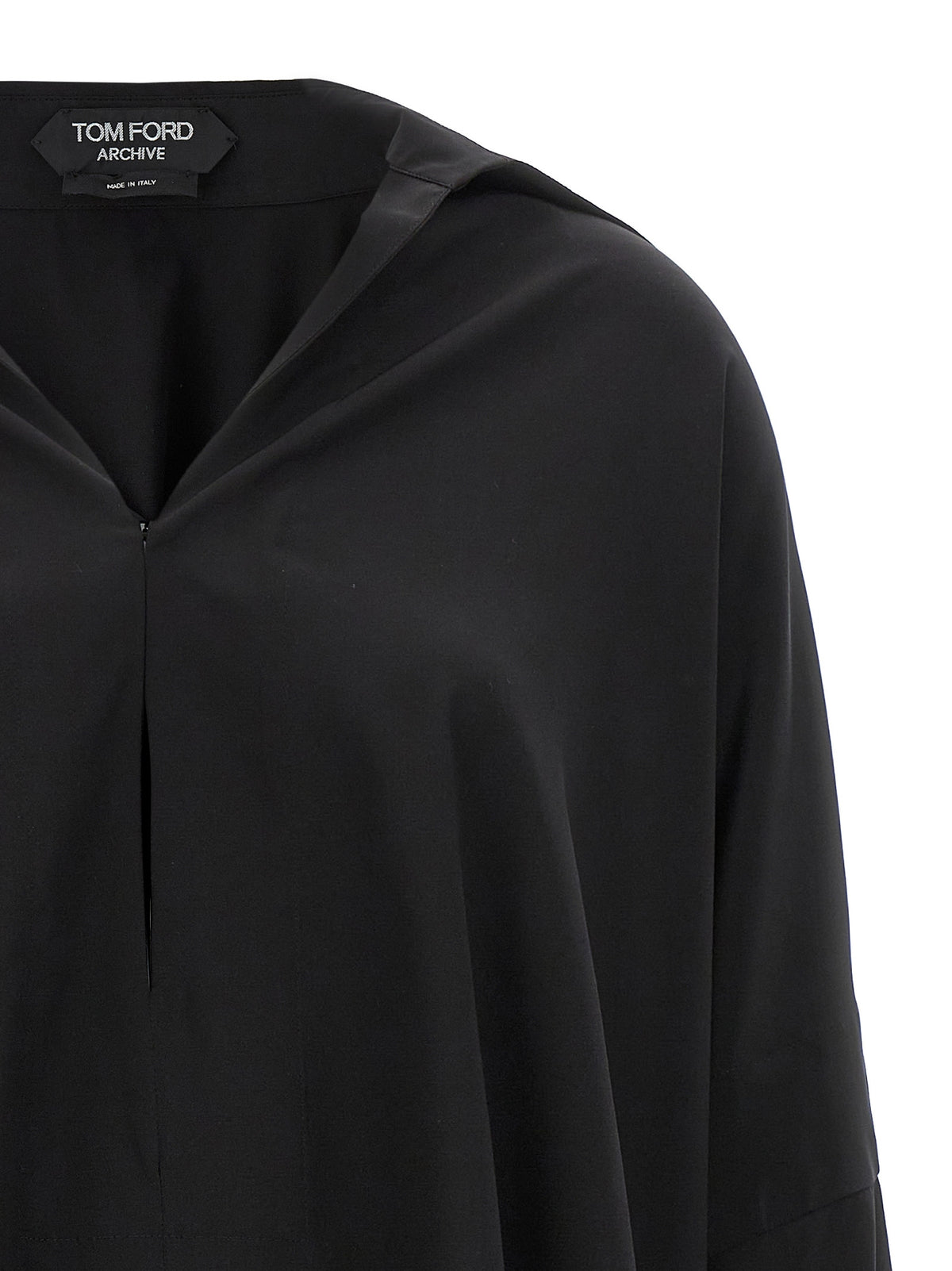 Tom Ford Black Silk Blouse