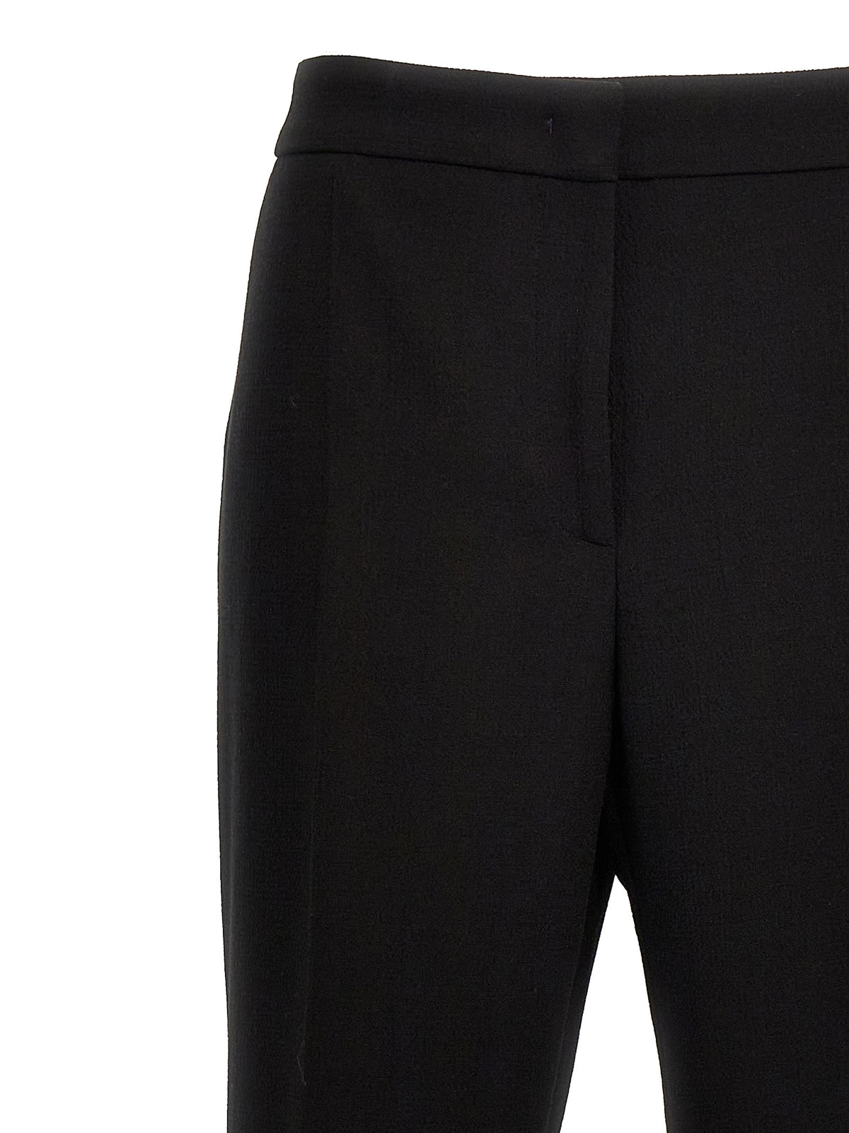 Moschino Black Viscose Dress Pants