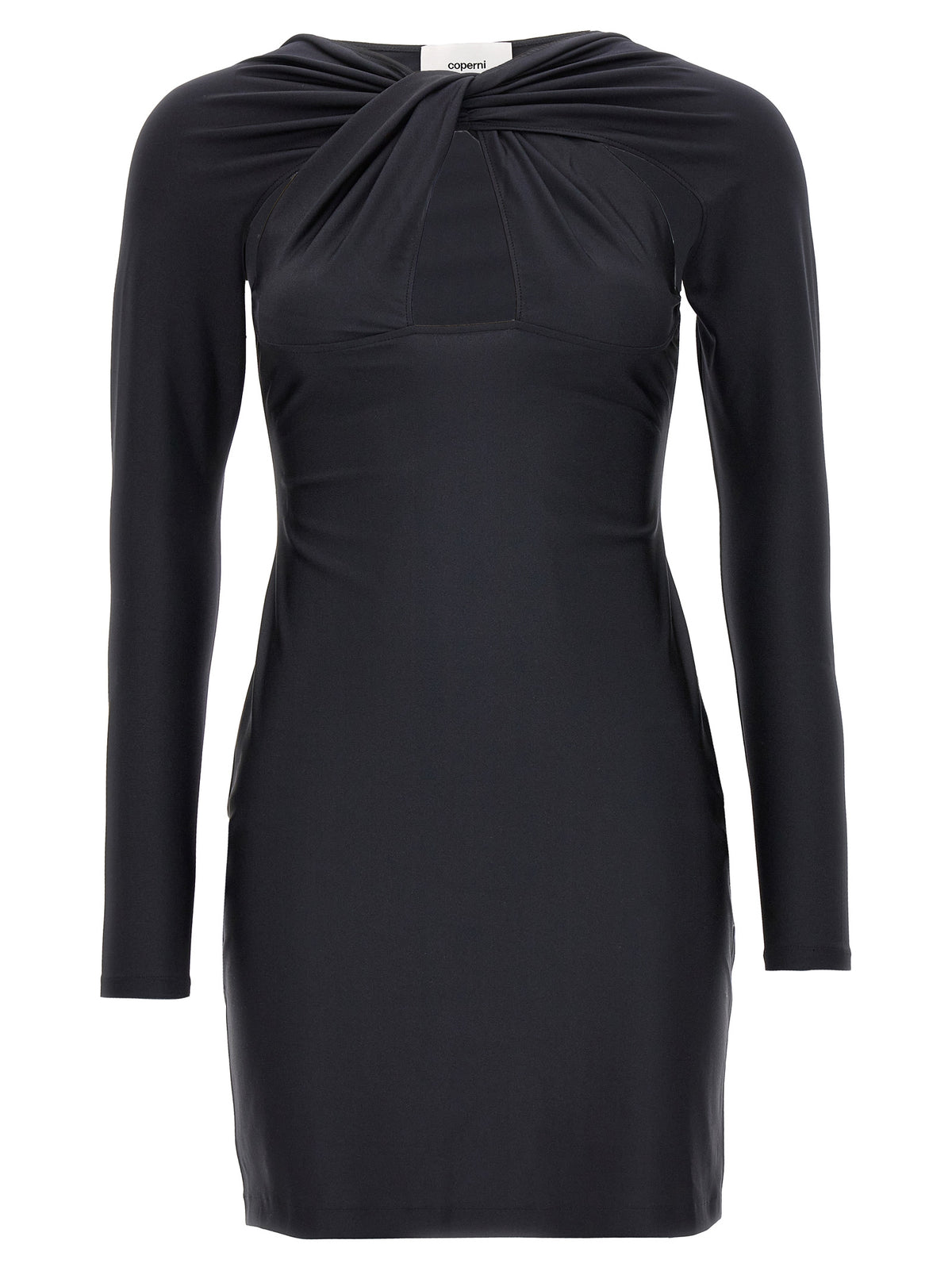 Coperni Black Polyamide Short Dress