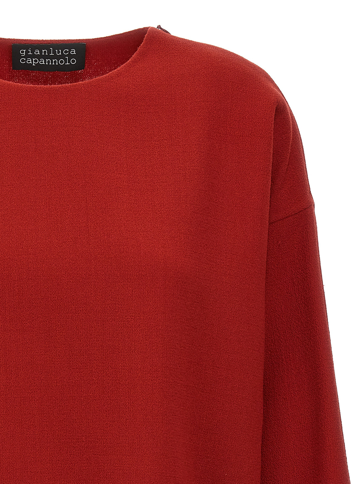 Gianluca Capannolo Red Virgin Wool Shirt
