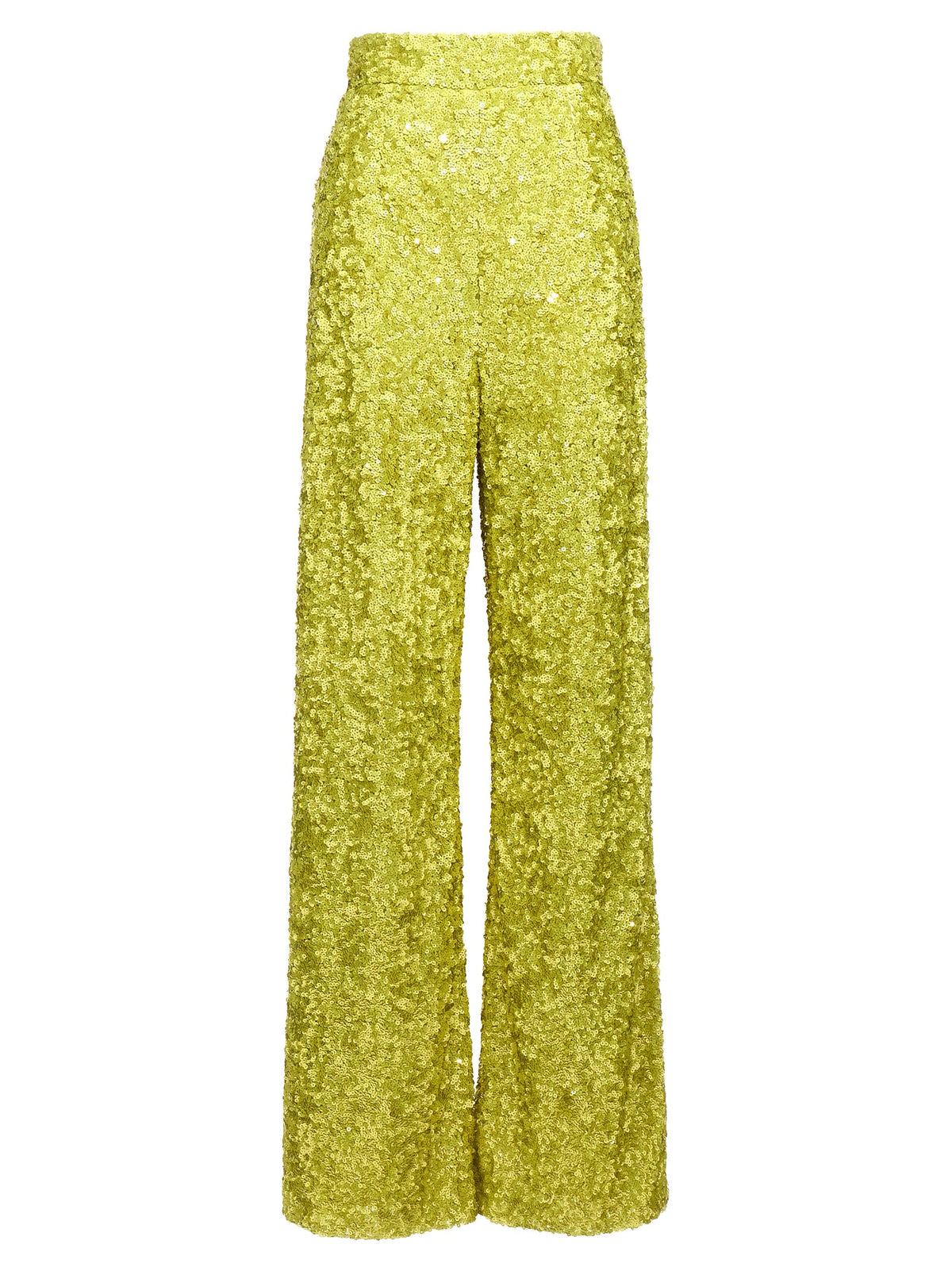 Ermanno Scervino Bicolor Polyamide Flared Pants