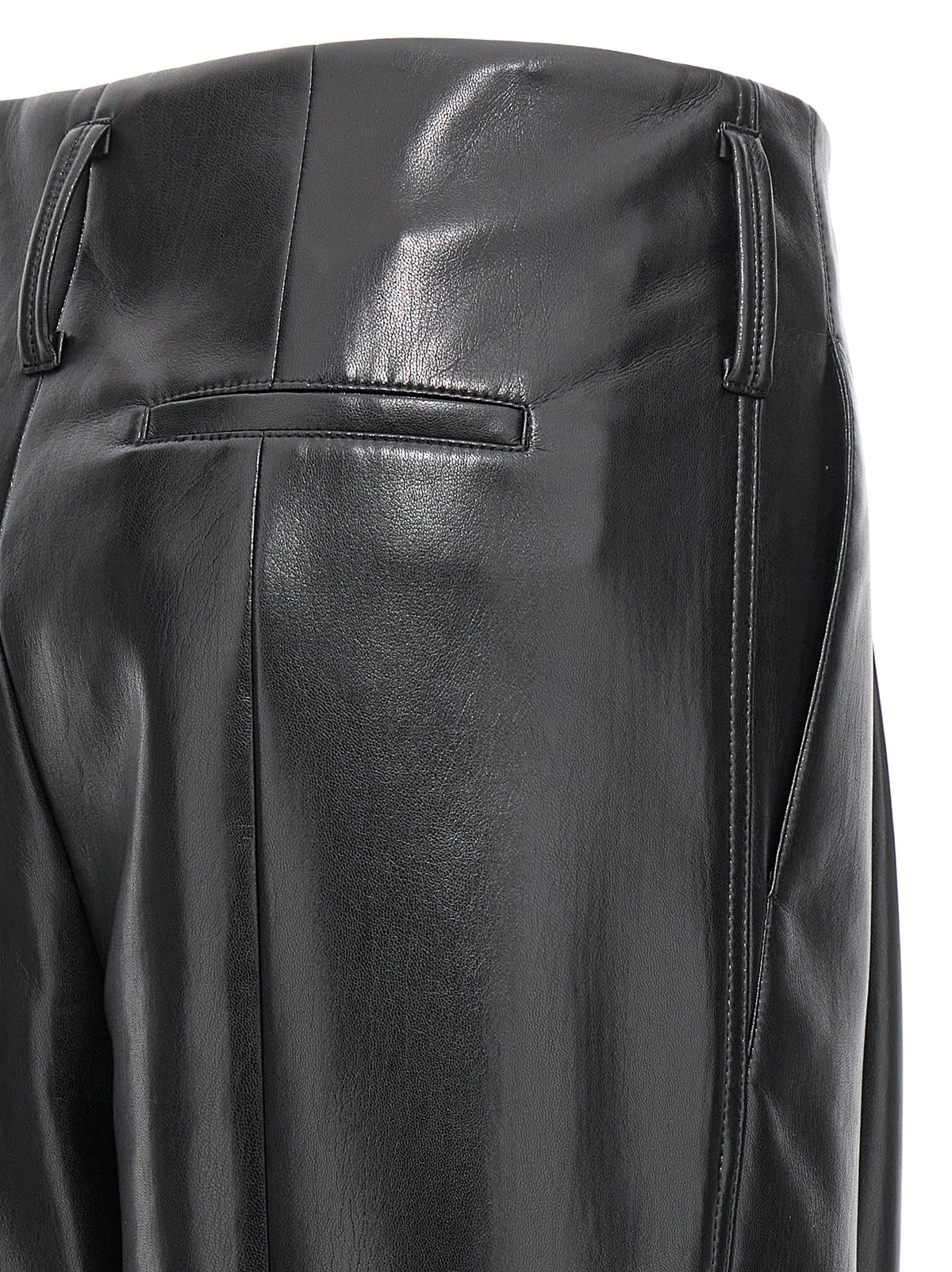 Philosophy Black Polyester Casual Pants