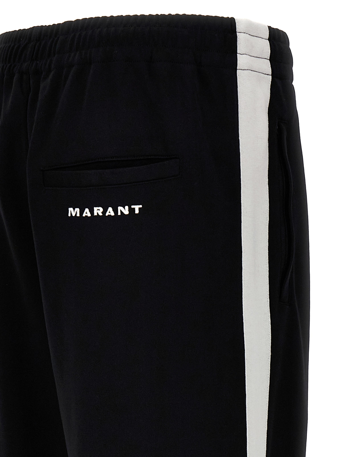 Isabel Marant Bicolor Polyester Joggers (Workout Pants)