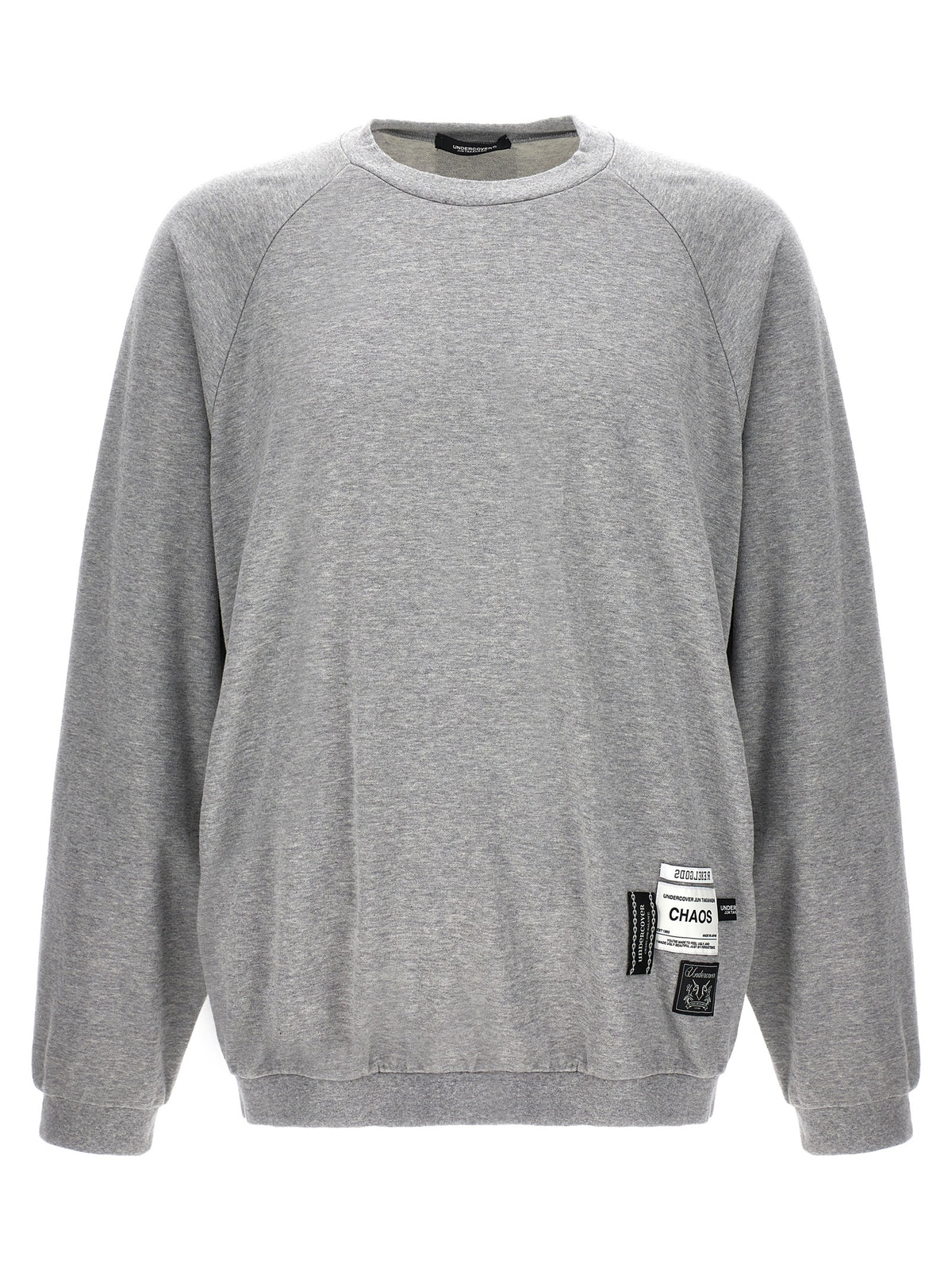 Undercover Gray Cotton Sweatshirt