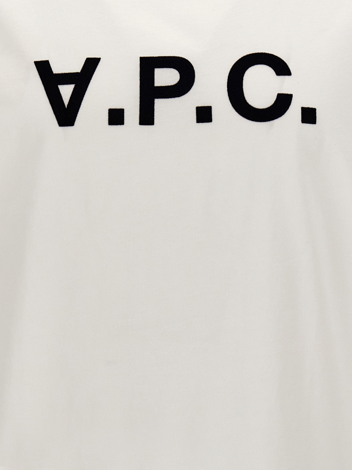A.P.C. White Cotton T-Shirt