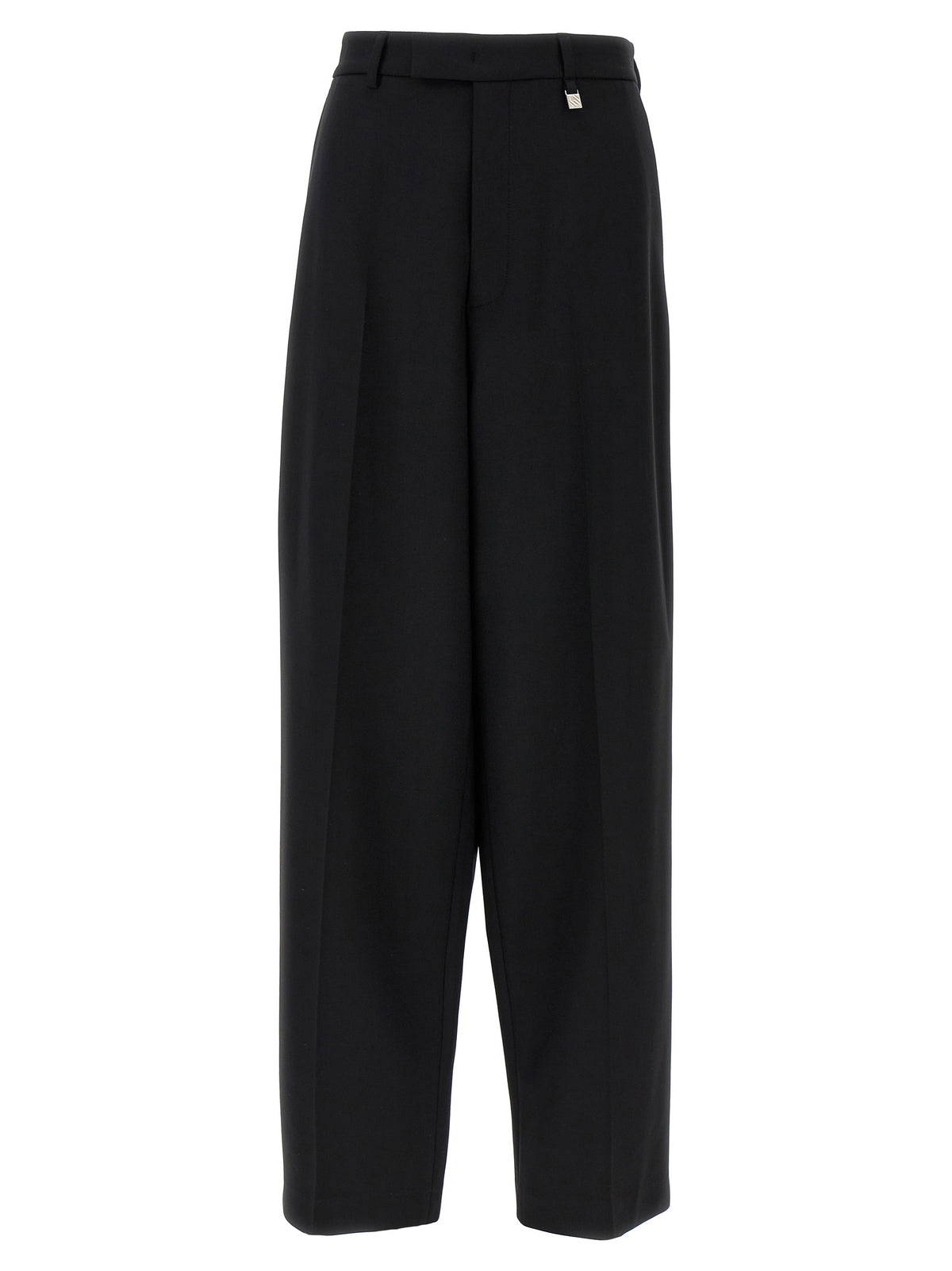 Giuseppe Di Morabito Black Virgin Wool Casual Pants