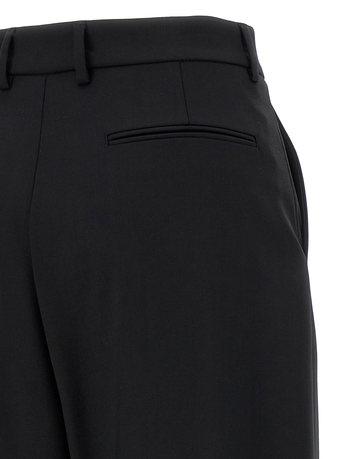 Giuseppe Di Morabito Black Virgin Wool Casual Pants