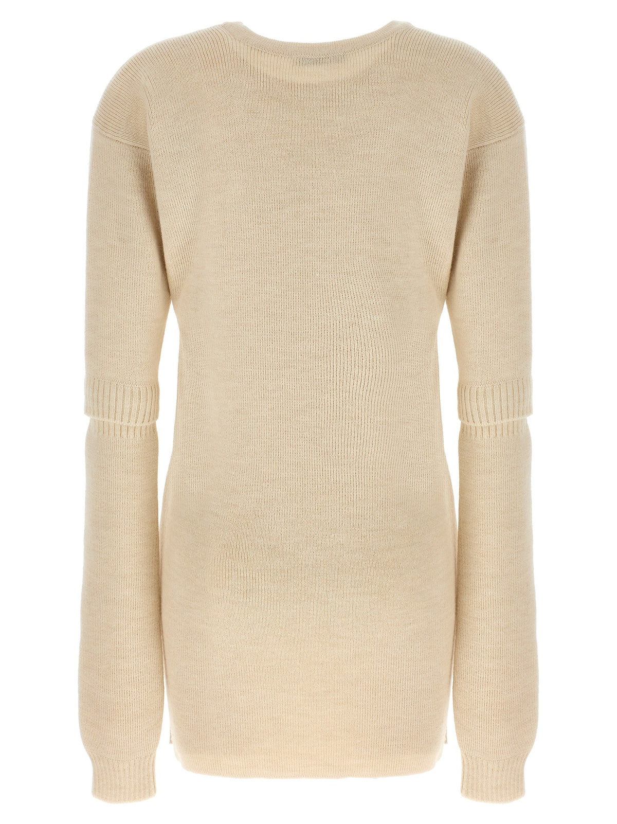 Lemaire White Acetate Short Dress