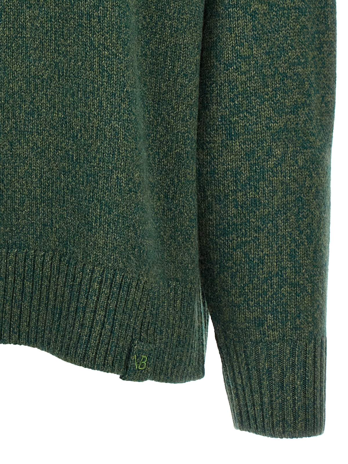 Victoria Beckham Bicolor Wool Cardigan