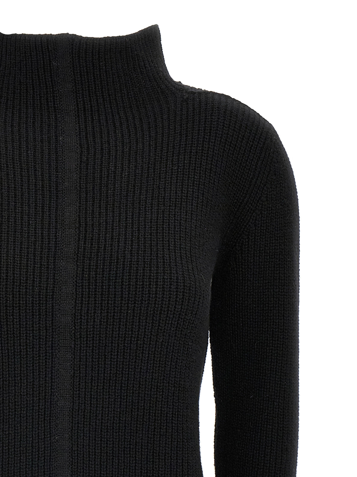 Rick Owens Black Cashmere Cardigan