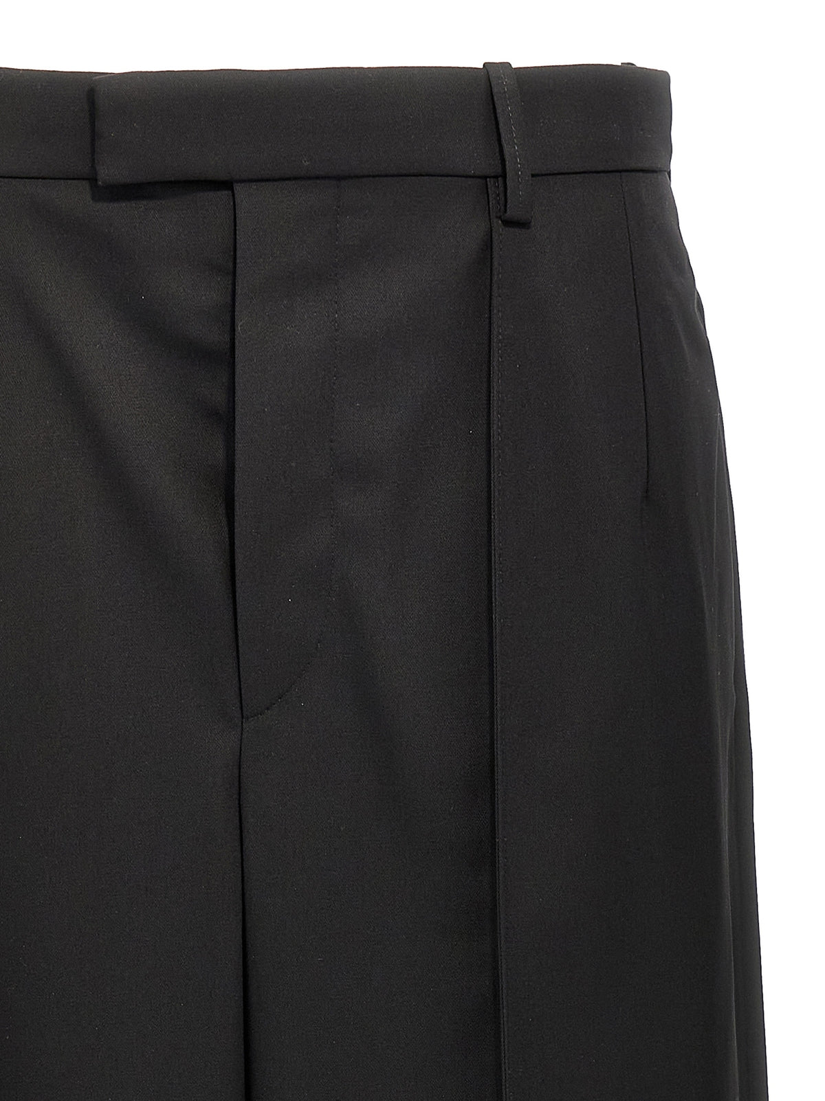 Wardrobe.Nyc Black Wool Casual Pants