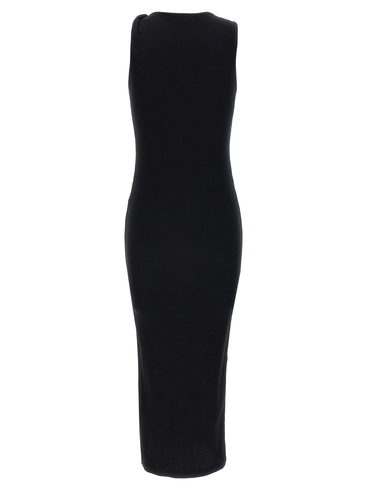 J.W.Anderson Black Cotton Midi Dress