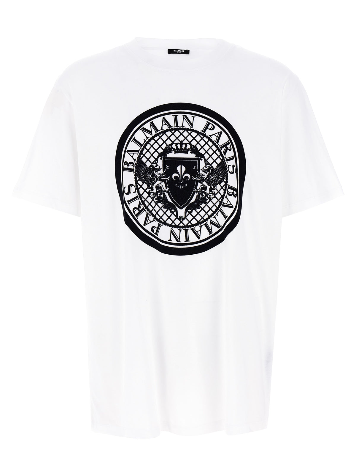 Balmain Bicolor Organic Cotton T-Shirt
