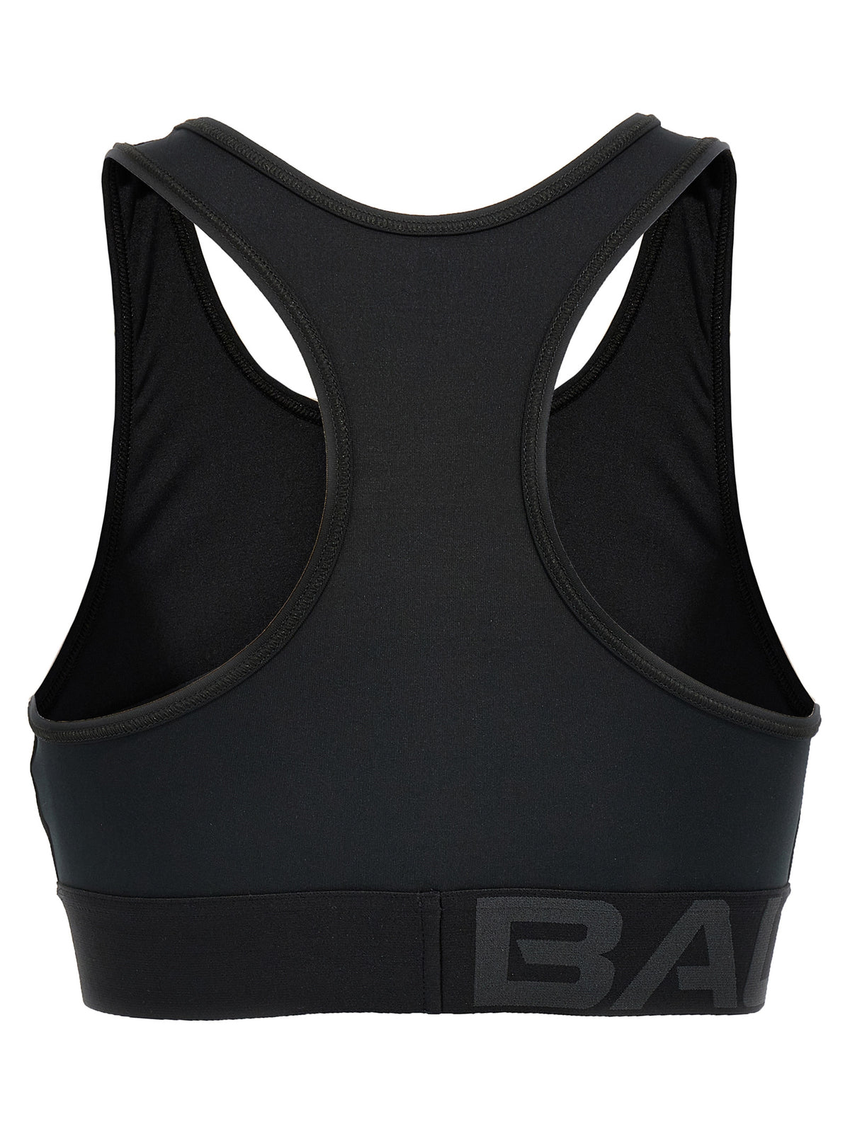Balenciaga Black Polyester Sport Bra