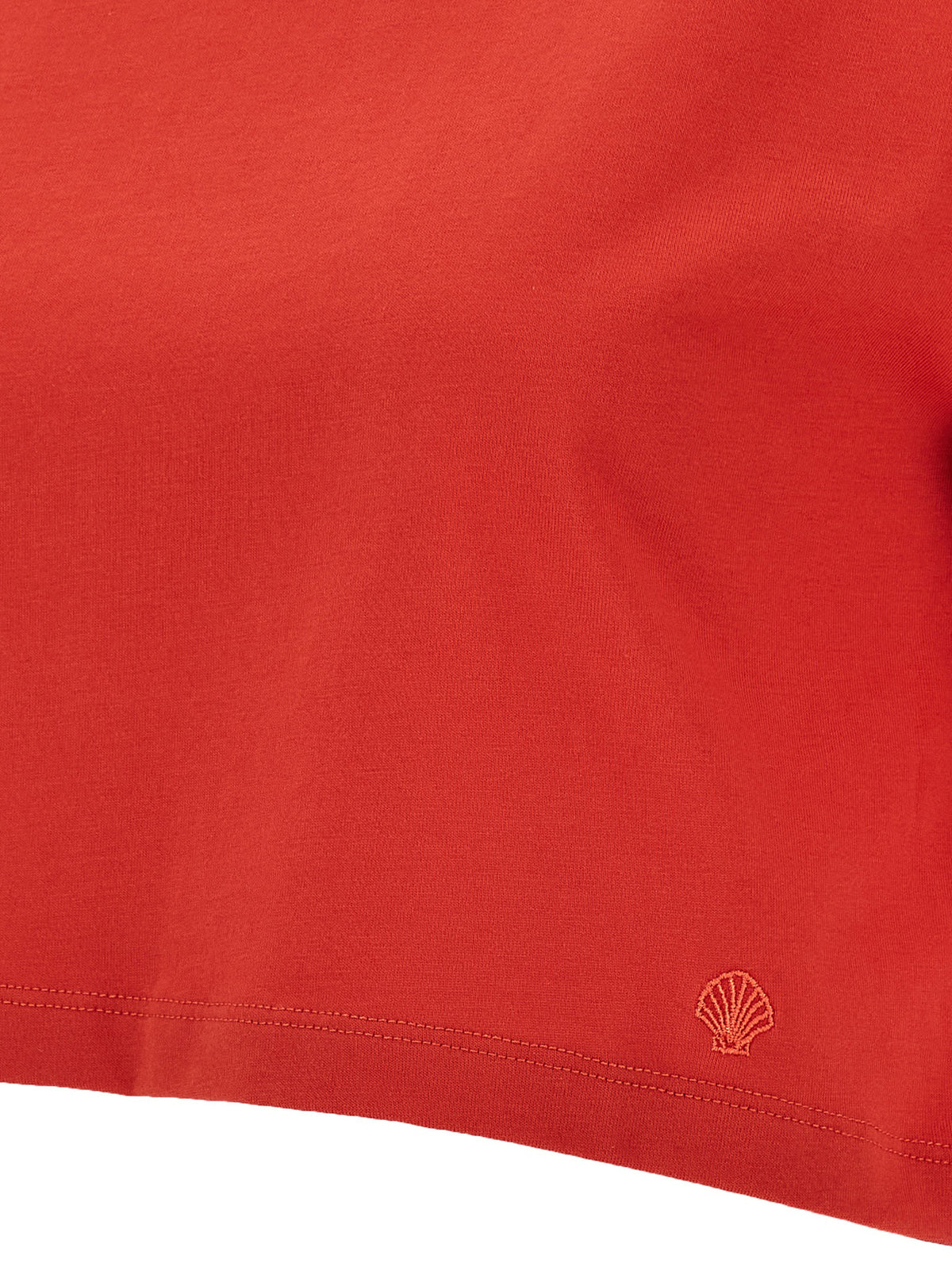 Loulou De Saison Red Cotton T-Shirt