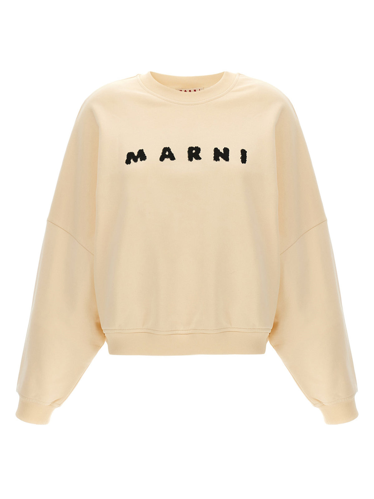 Marni White Cotton Sweatshirt