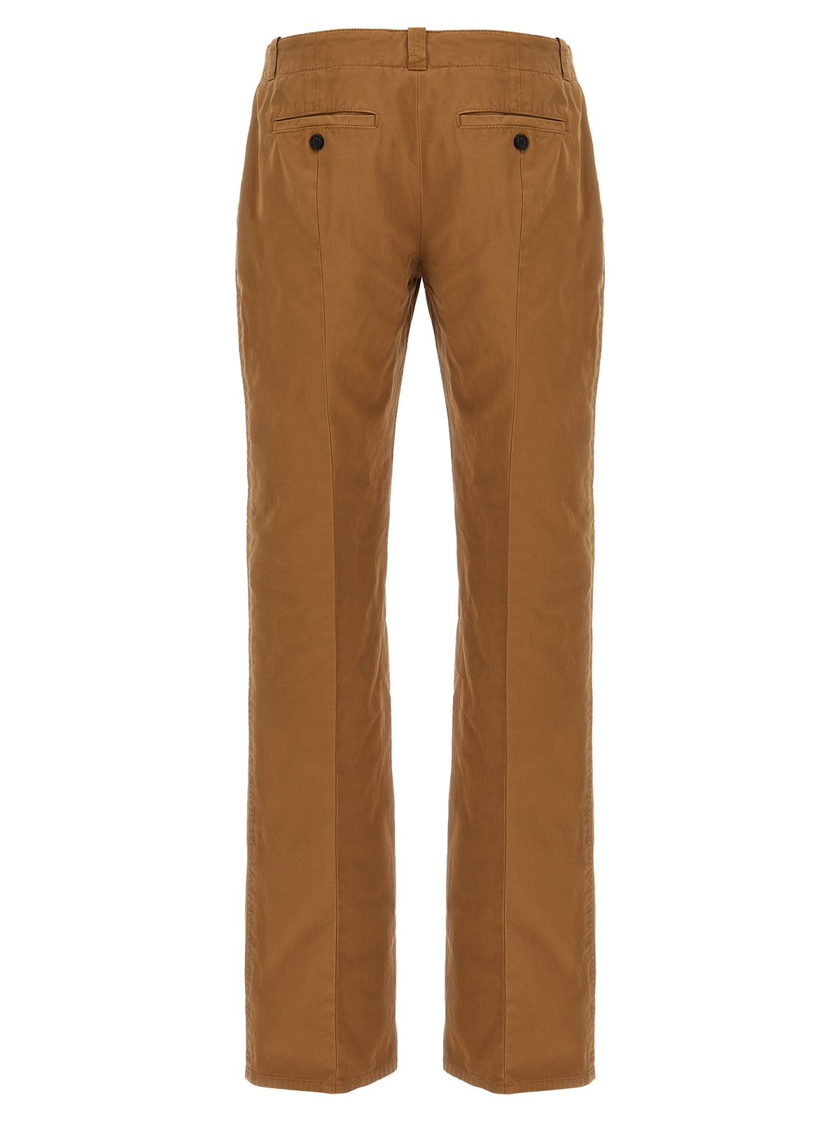 Alexander McQueen Brown Cotton Chino Pants