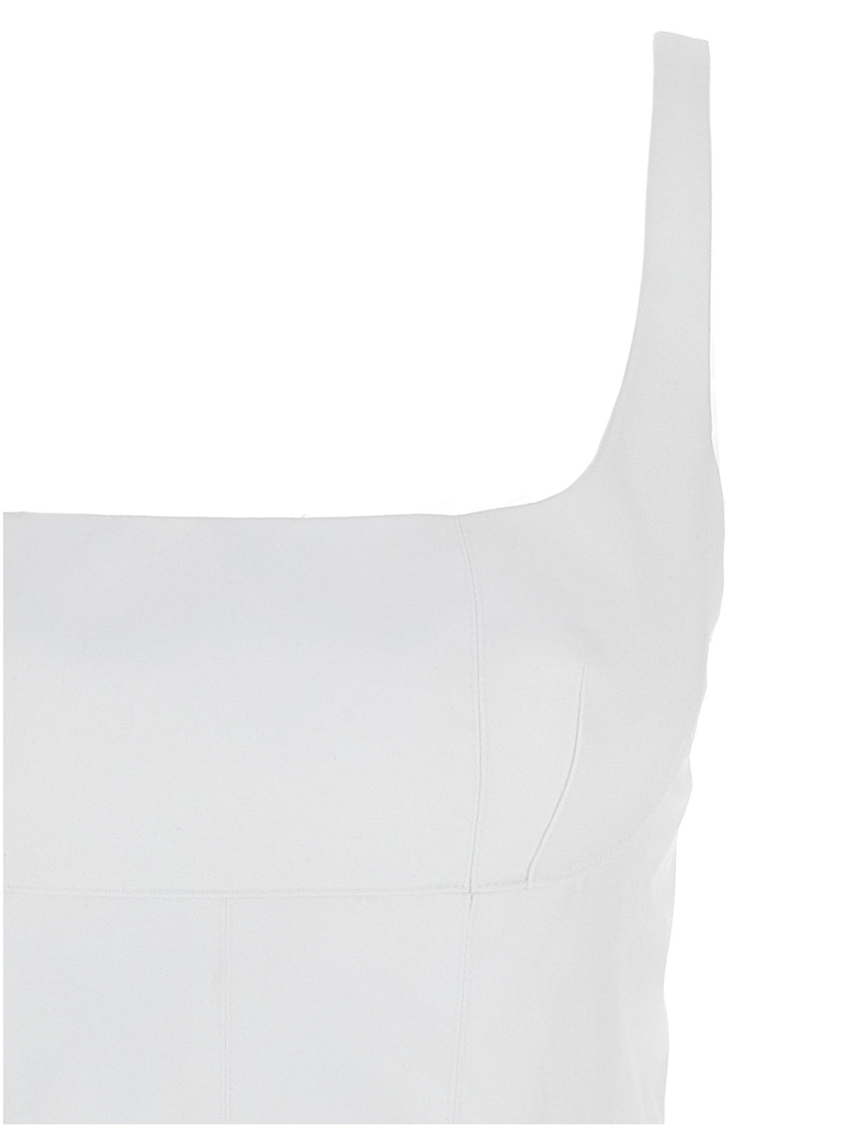 Giovanni Bedin White Polyester Short Dress