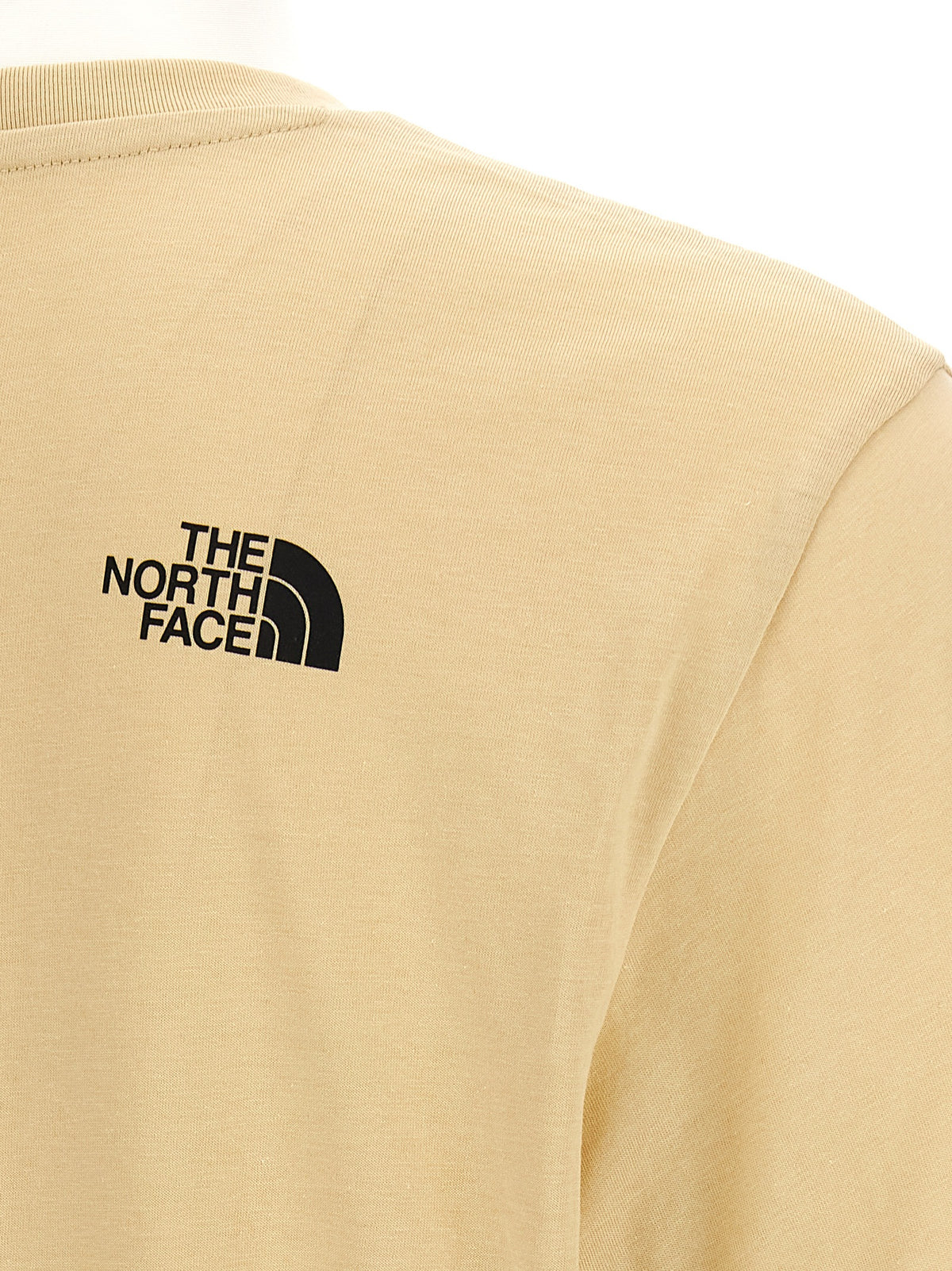 The North Face Beige Cotton T-Shirt