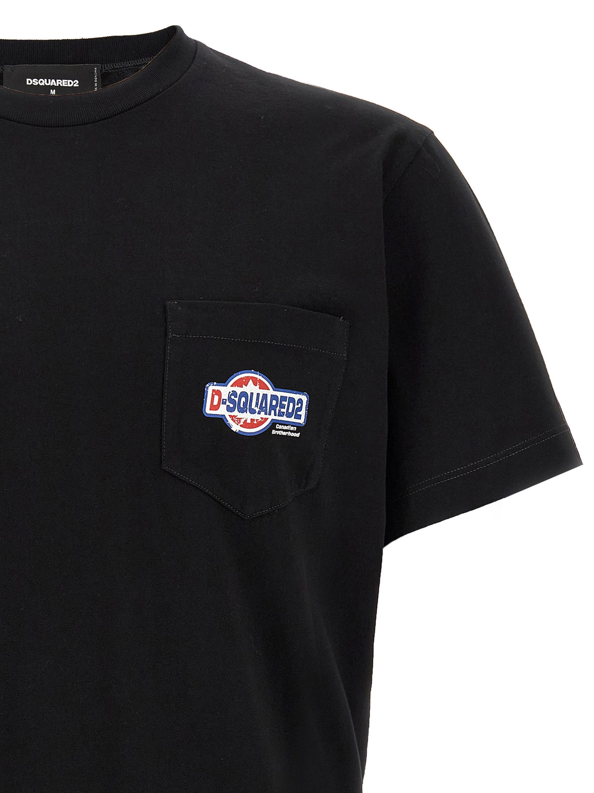 Dsquared² Black Cotton T-Shirt