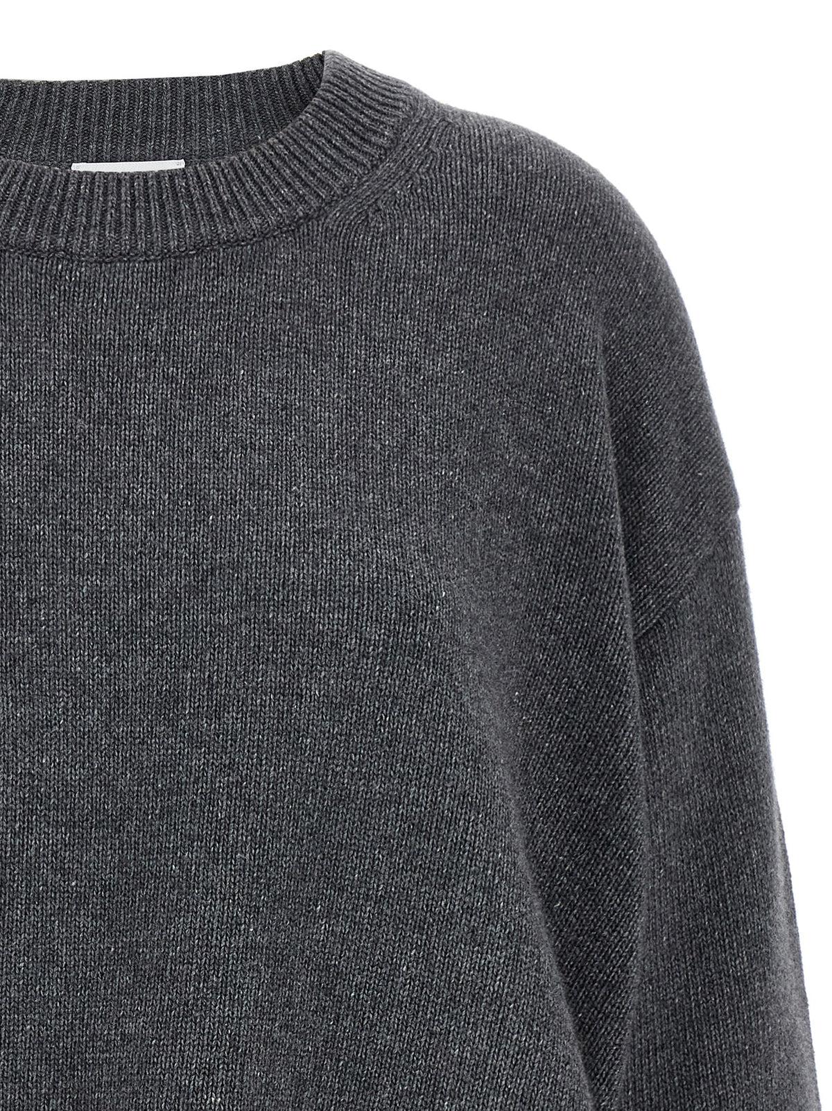 Ganni Gray Wool Cardigan