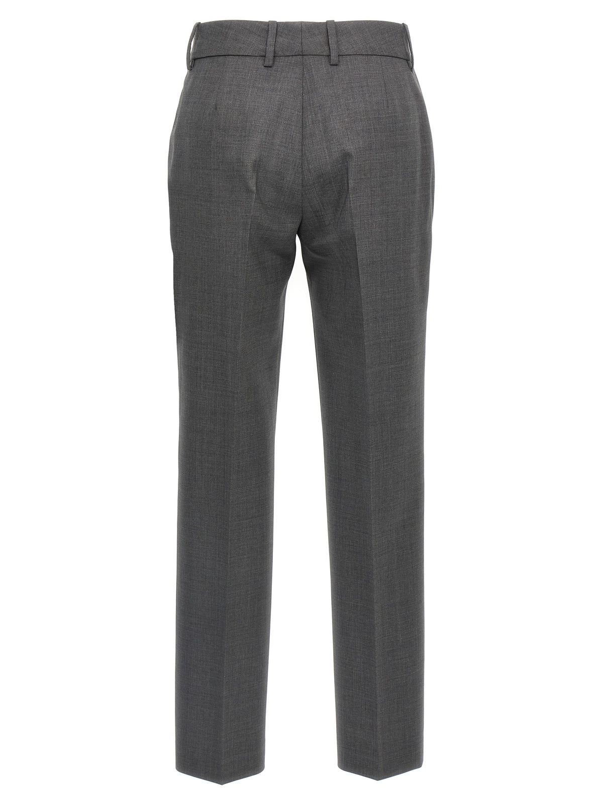 Ermanno Scervino Gray Virgin Wool Dress Pants