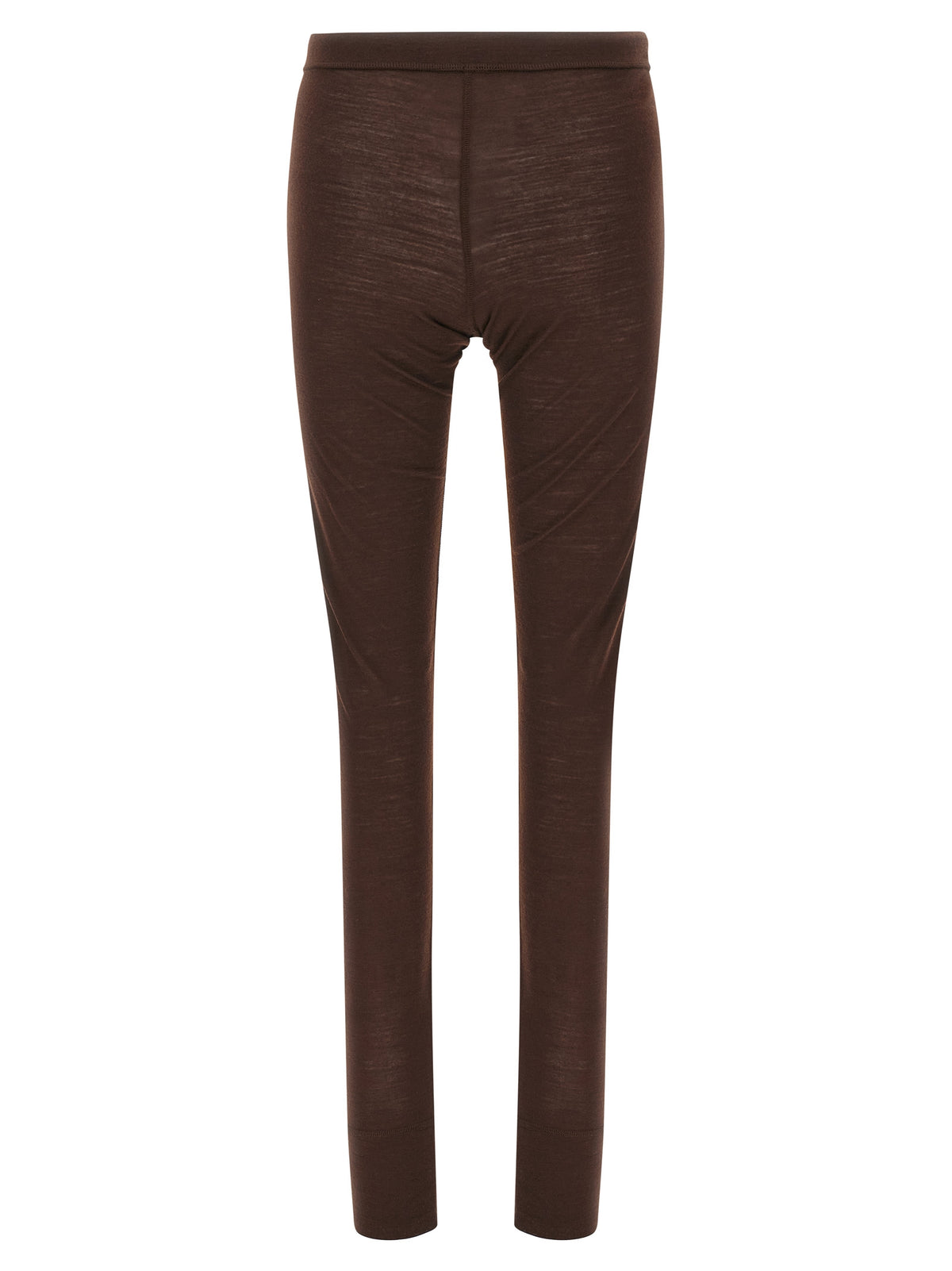 Jil Sander Bordeaux Polyester Leggings