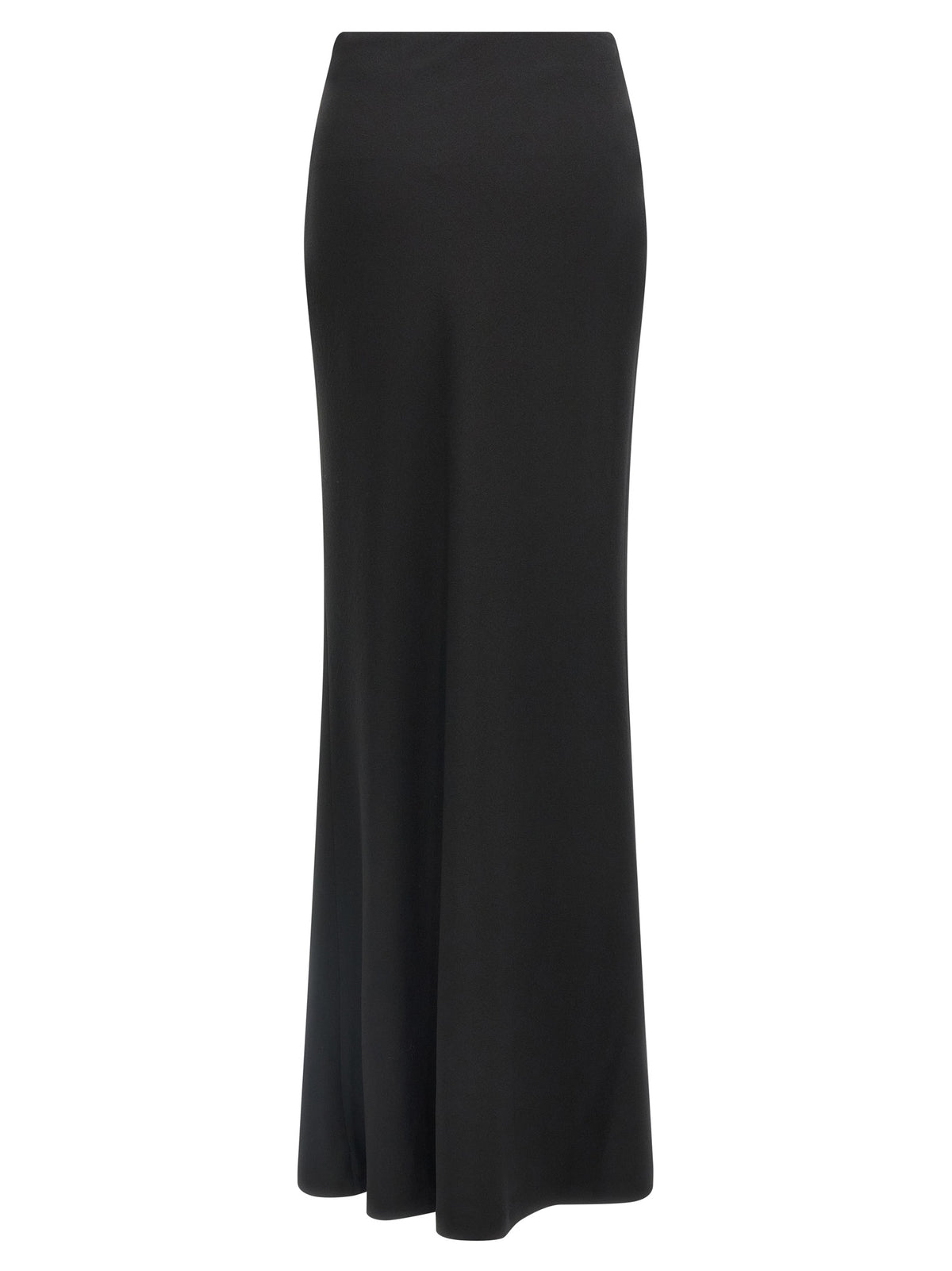 Alessandra Rich Black Virgin Wool Mini Skirt