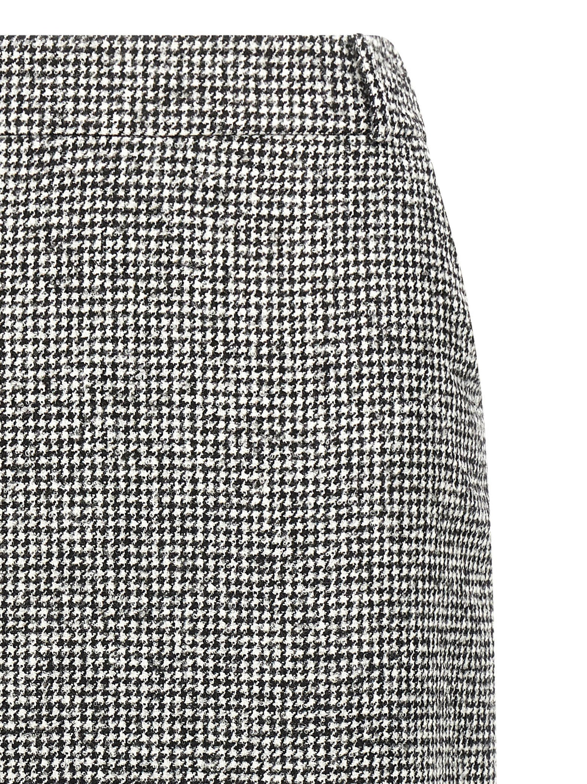 Ermanno Scervino Bicolor Wool Midi Skirt