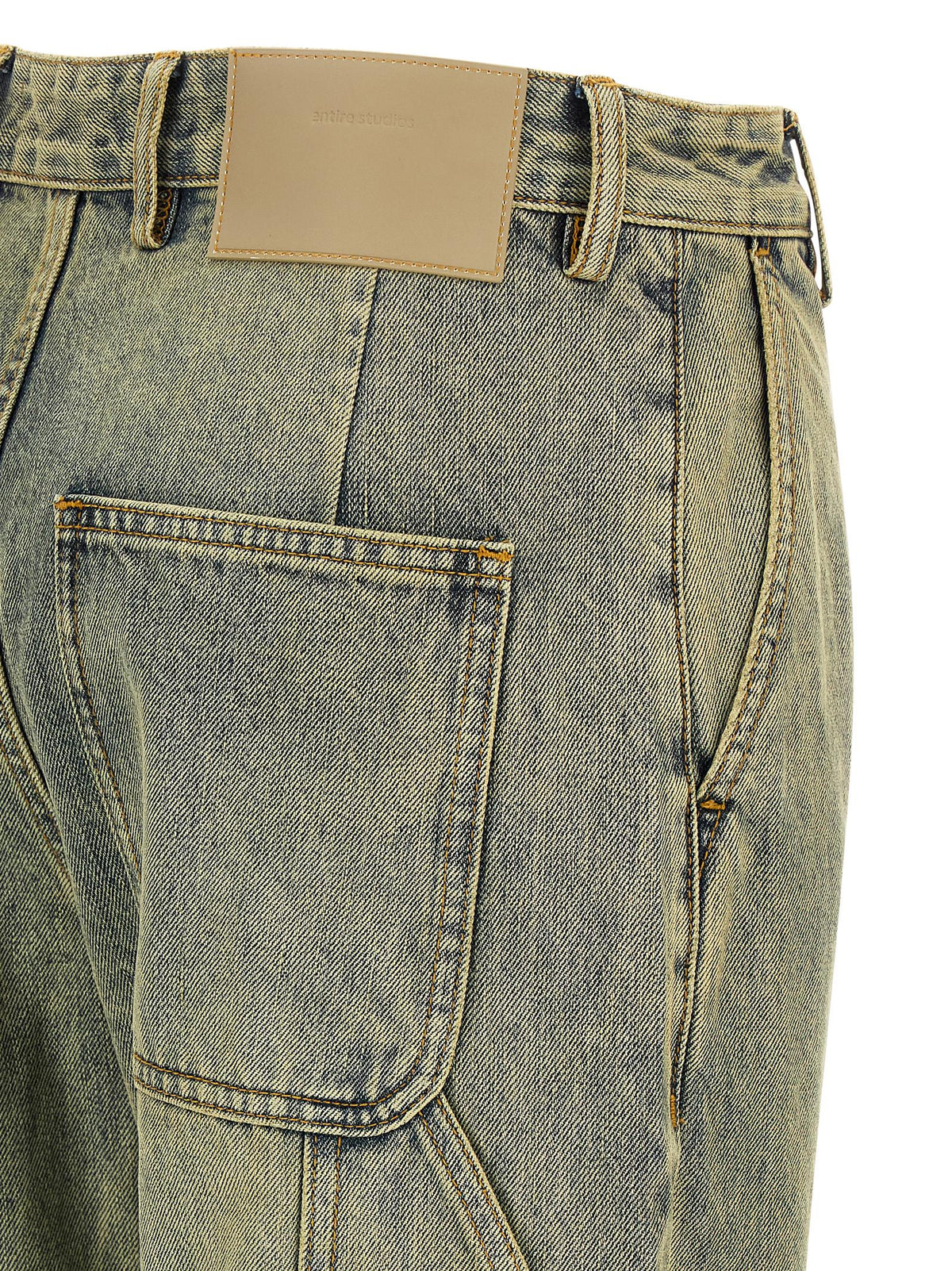 Entire Studios Multicolor Cotton Jeans Denim