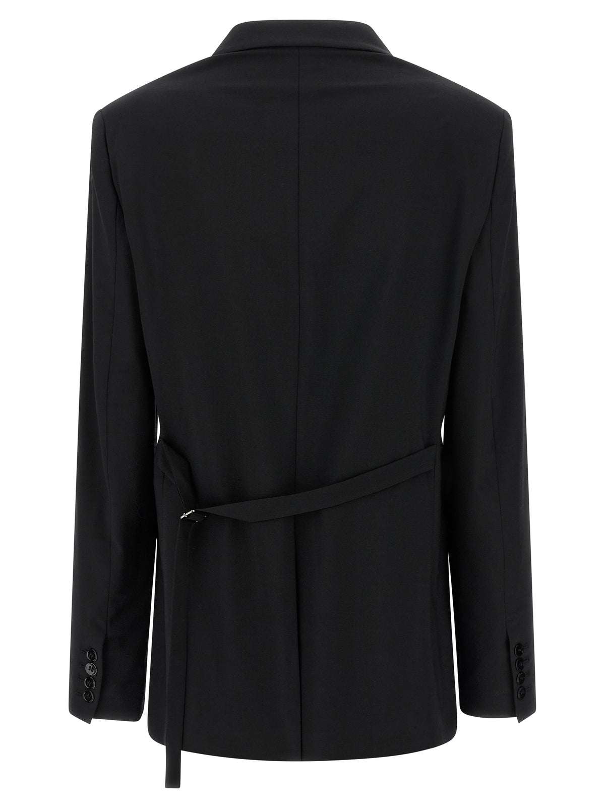Nensi Dojaka Black Virgin Wool Blazer