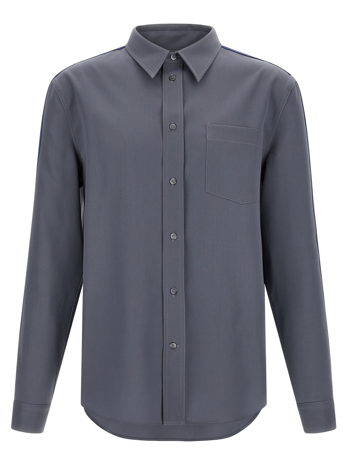 Marni Gray Virgin Wool Blouse
