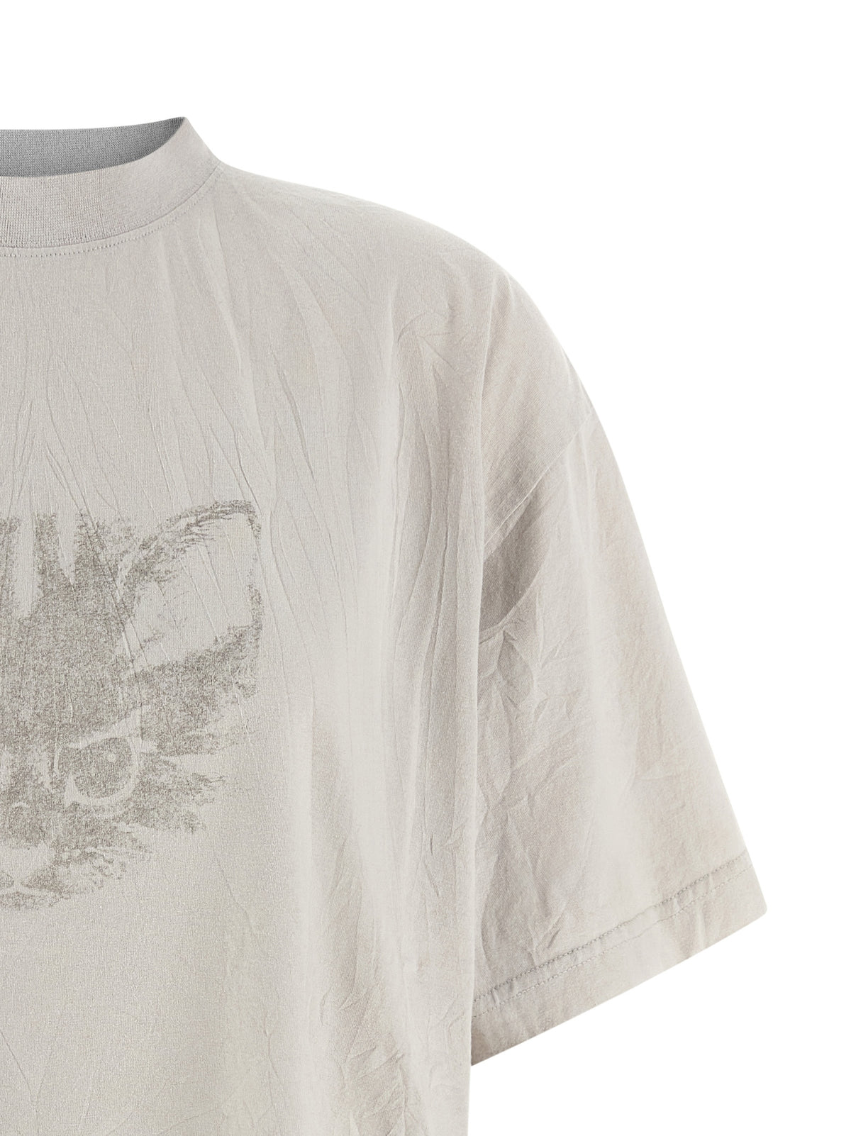 Balenciaga White Cotton T-Shirt