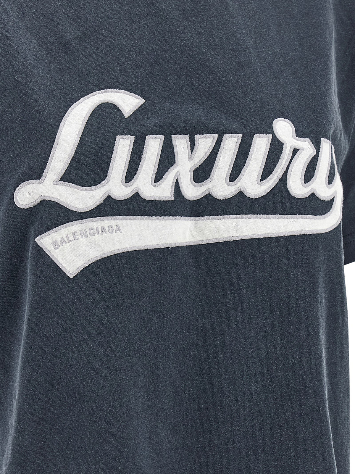 Balenciaga Blue Cotton Sportswear