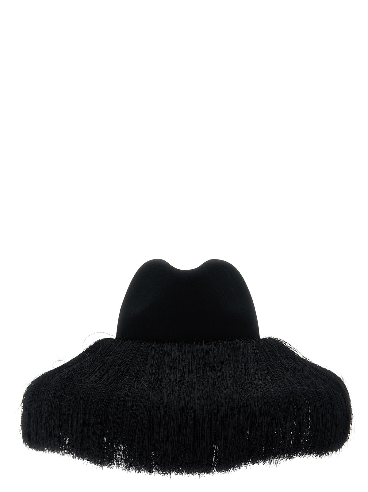 Comme Des Garçons Black Wool Fedora