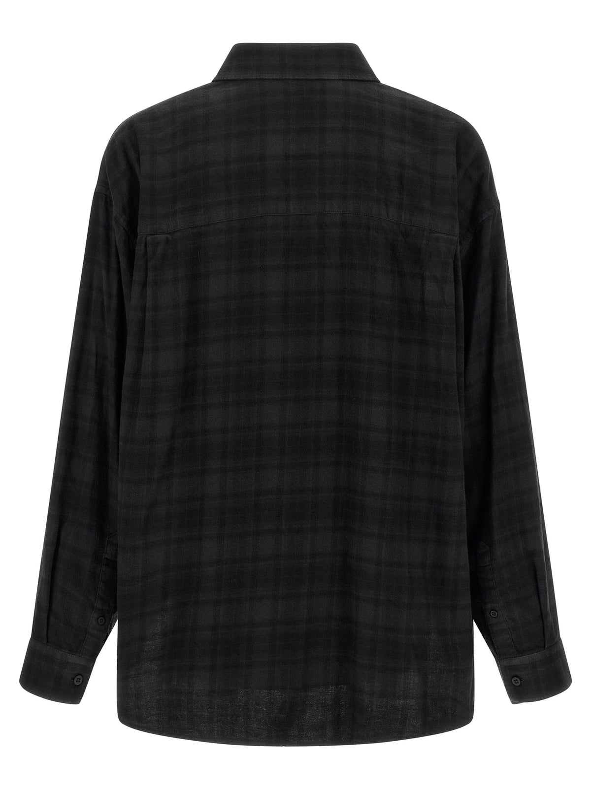 Balenciaga Black Cotton Blouse