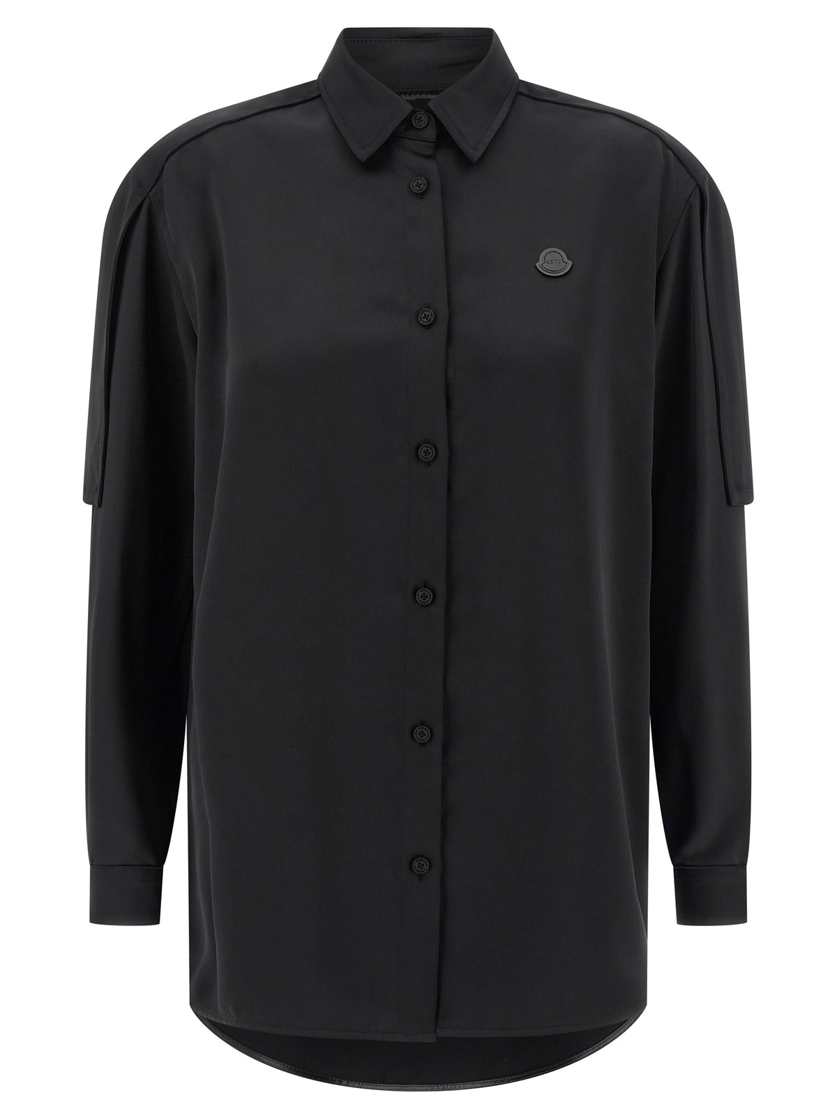 MONCLER GENIUS Black Polyester Blouse