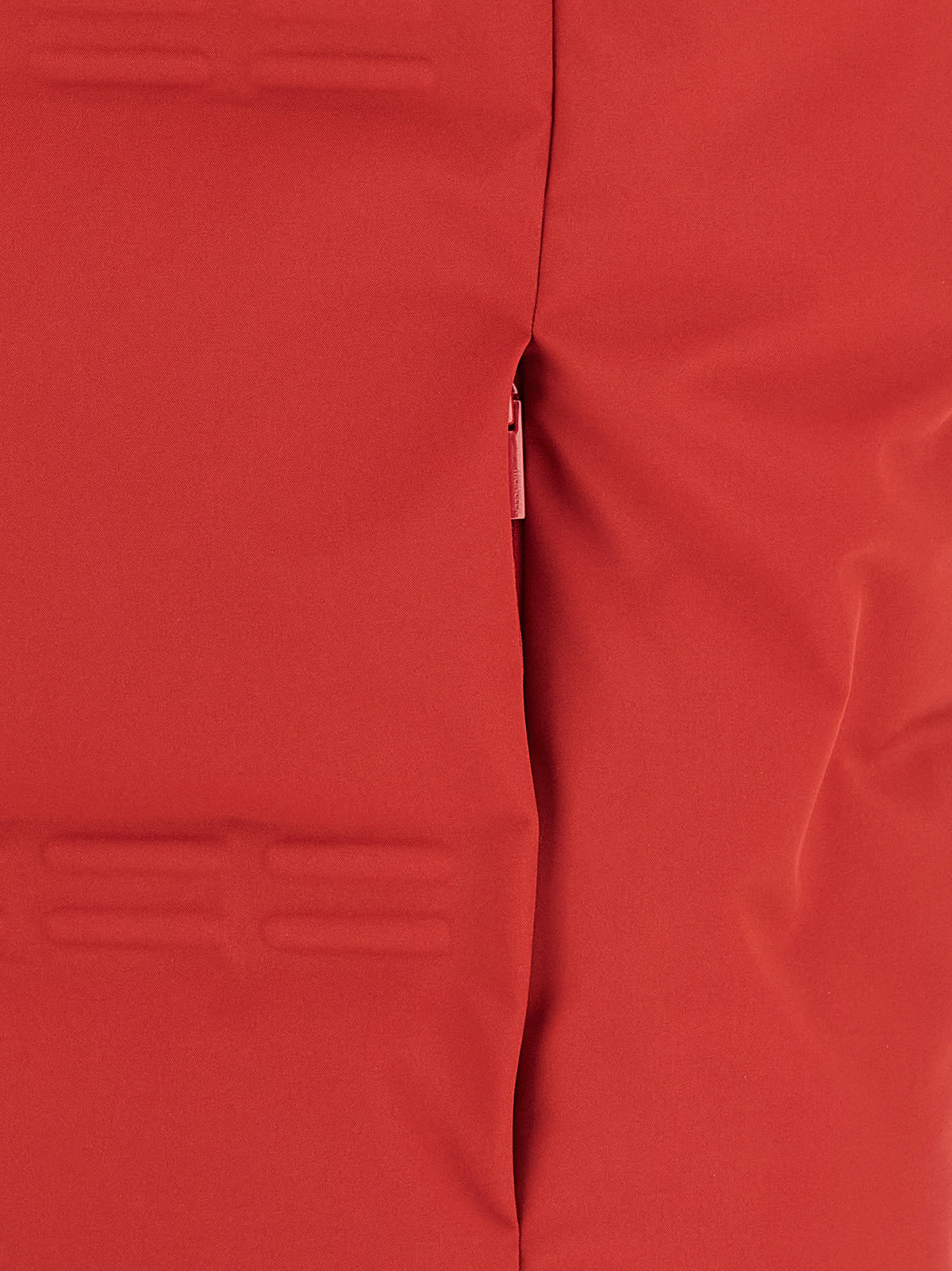 MONCLER GENIUS Red Polyamide Sleeveless Jacket