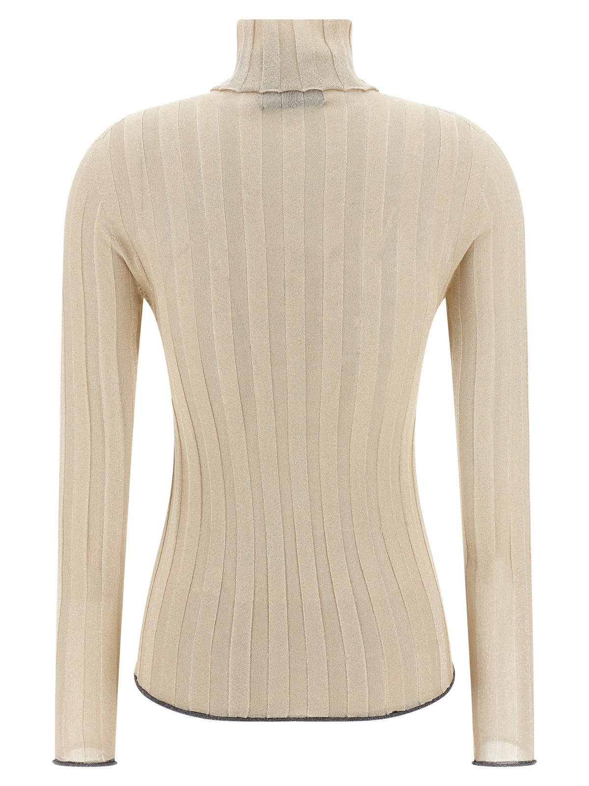 Fabiana Filippi Gold Viscose Cardigan