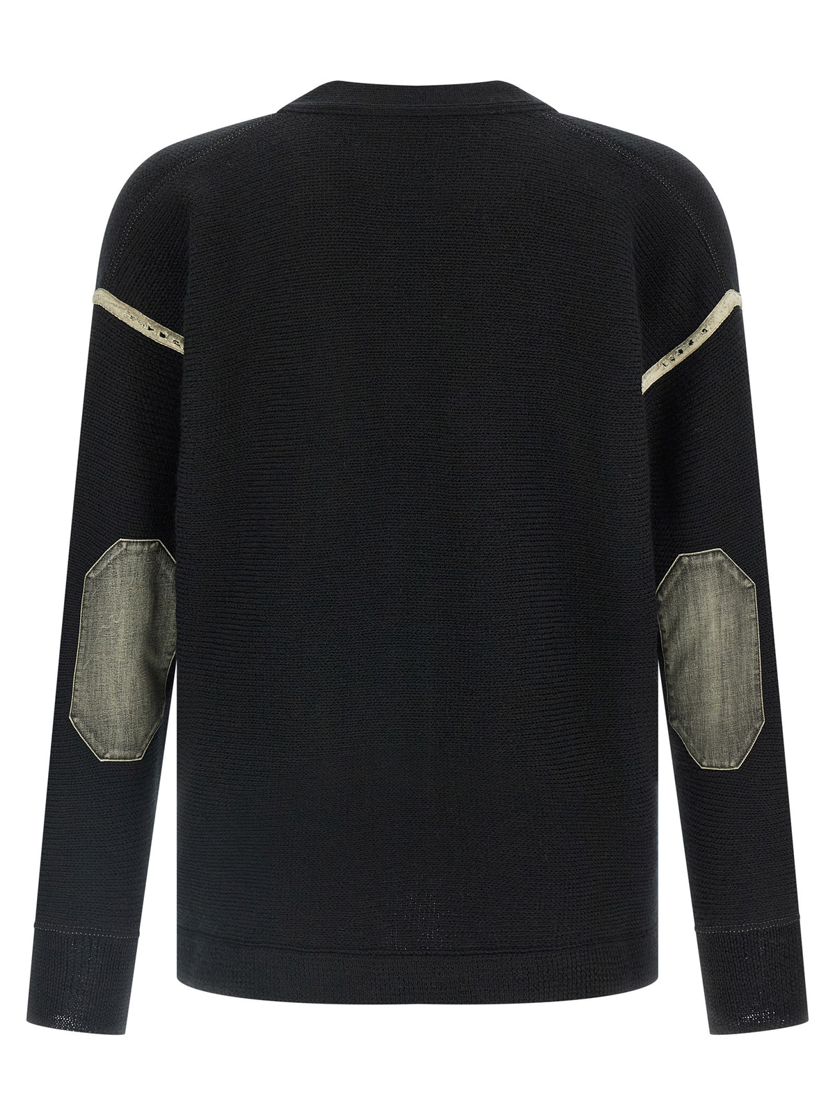 Maison Margiela Black Virgin Wool Cardigan