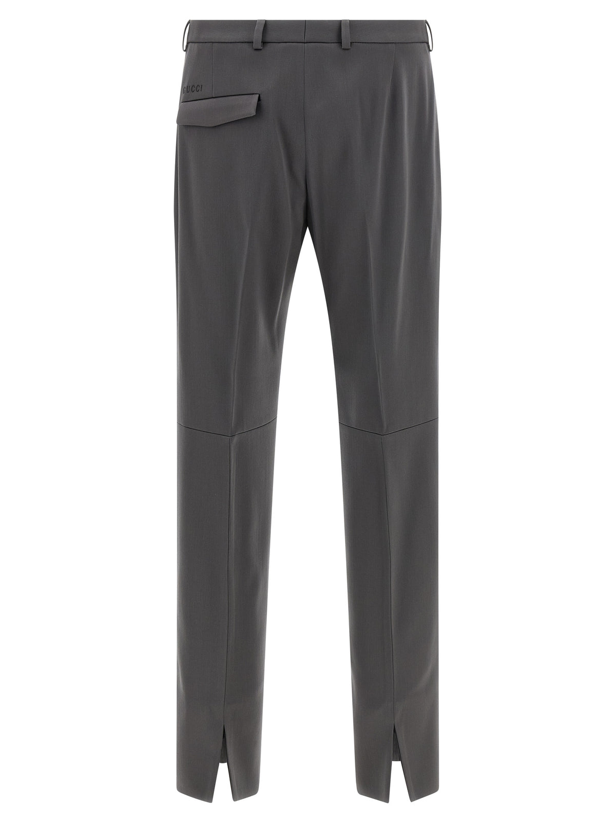 Gucci Gray Wool Dress Pants