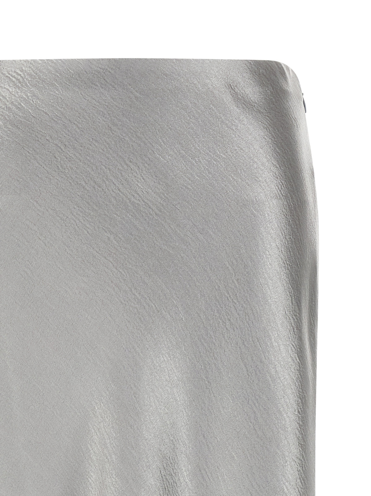Tory Burch Gray Polyester Midi Skirt